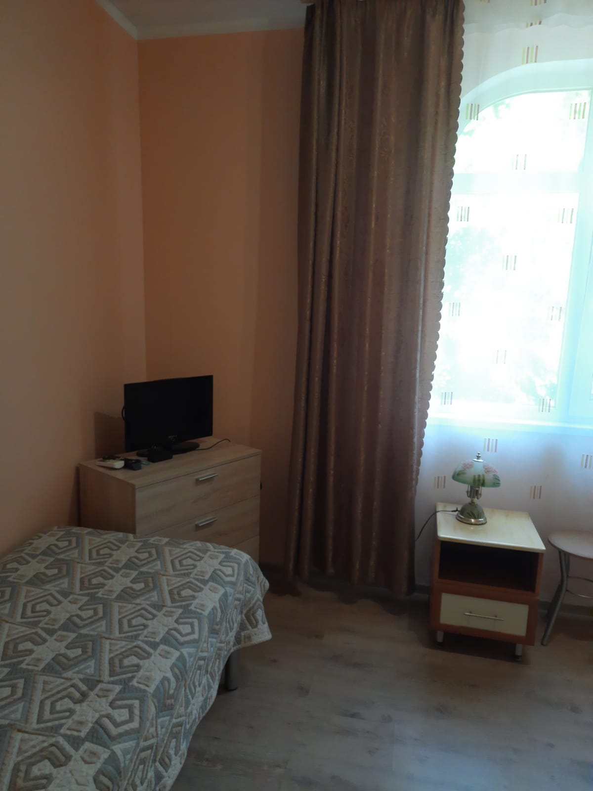 Стандартный двухместный номер с 2 отдельными кроватями, вид на сад