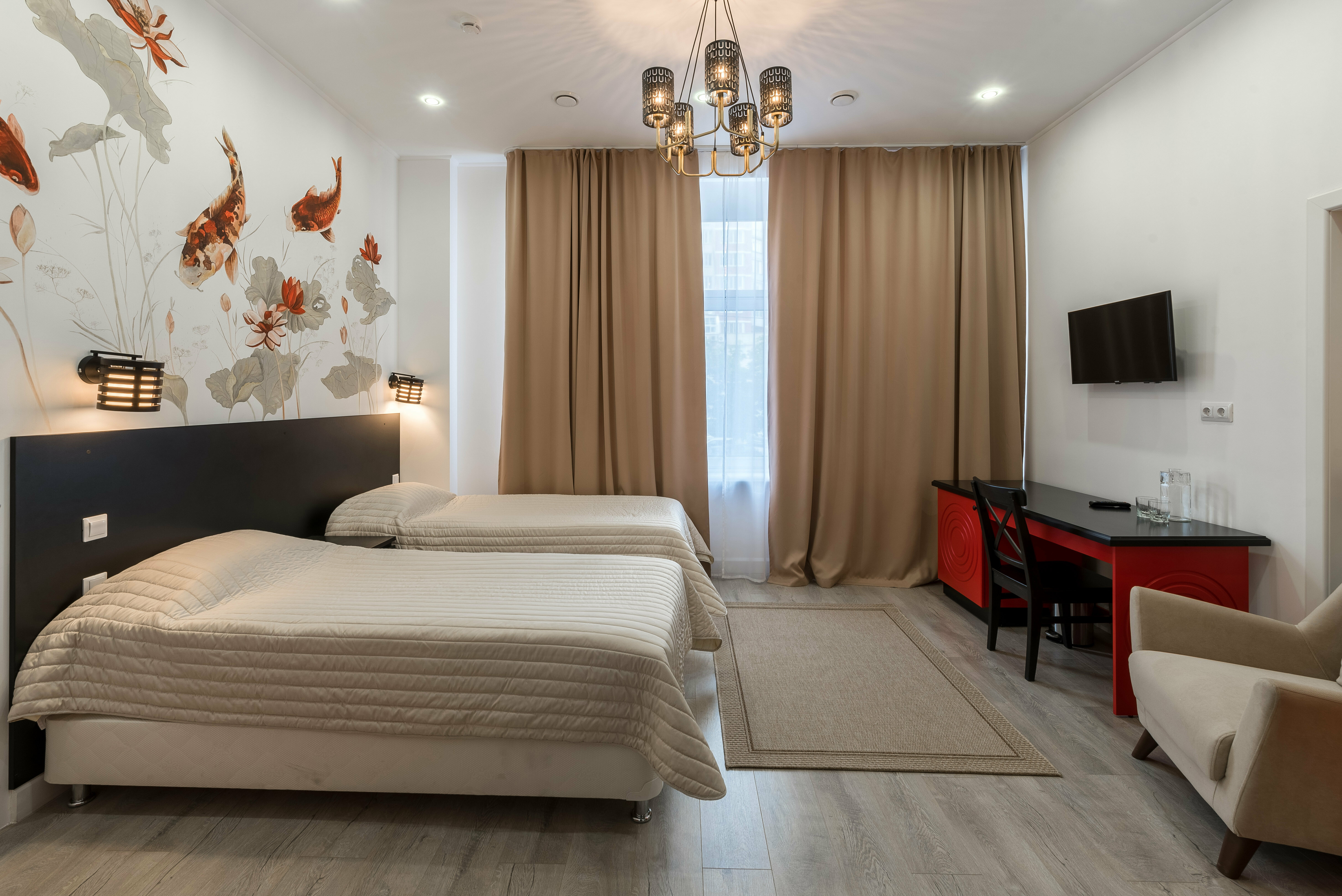 Двухместный номер с 1 кроватью или 2 отдельными кроватями