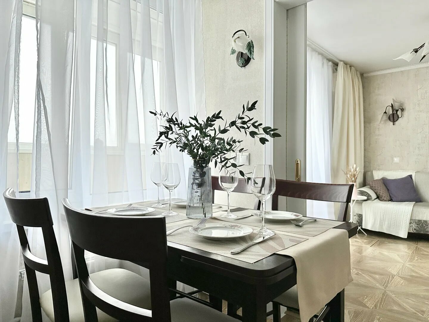 Апартаменты с видом на озеро