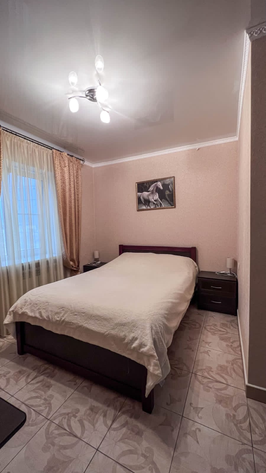 Двухместный номер с 1 кроватью и видом на горы