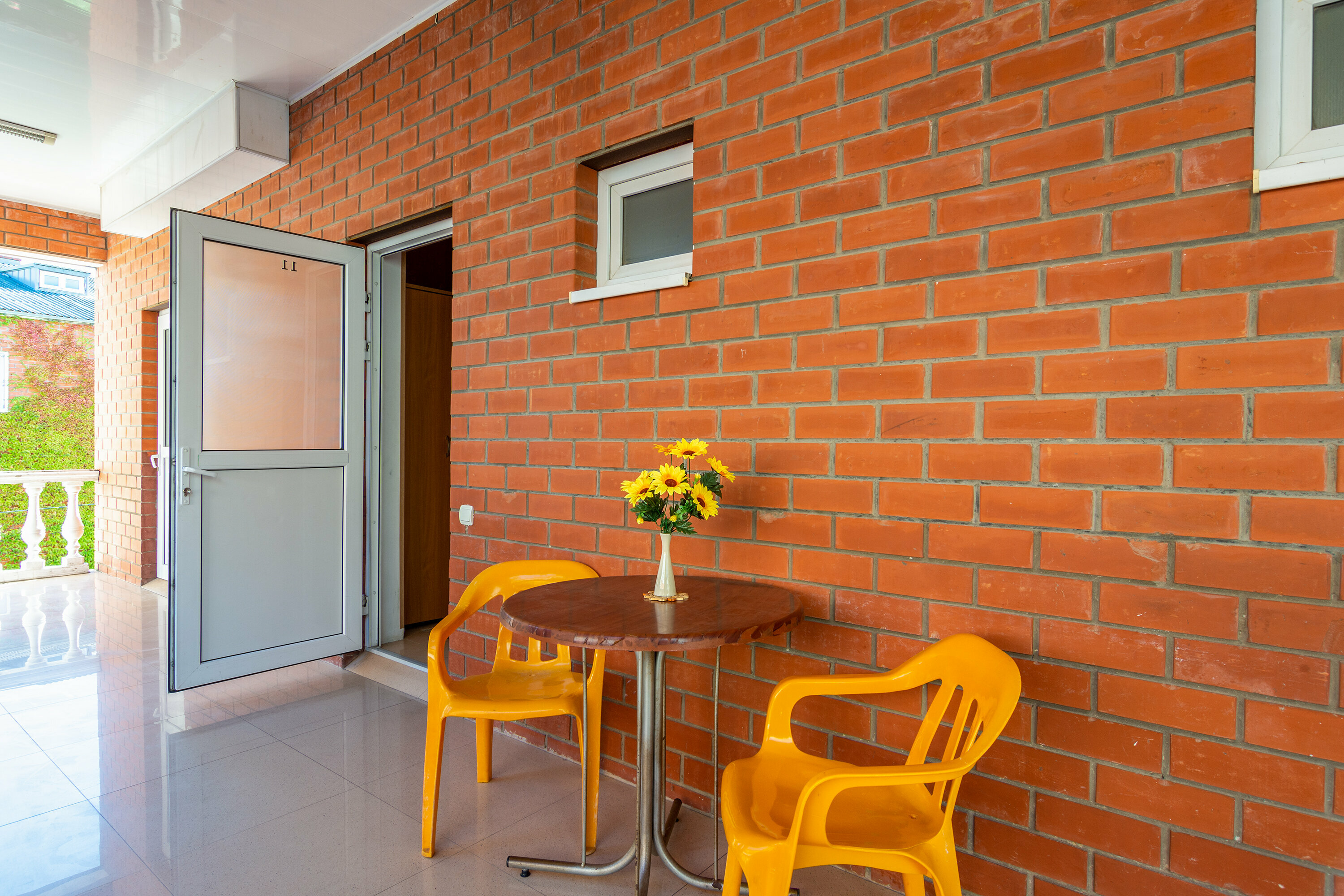 Четырехместный номер с балконом