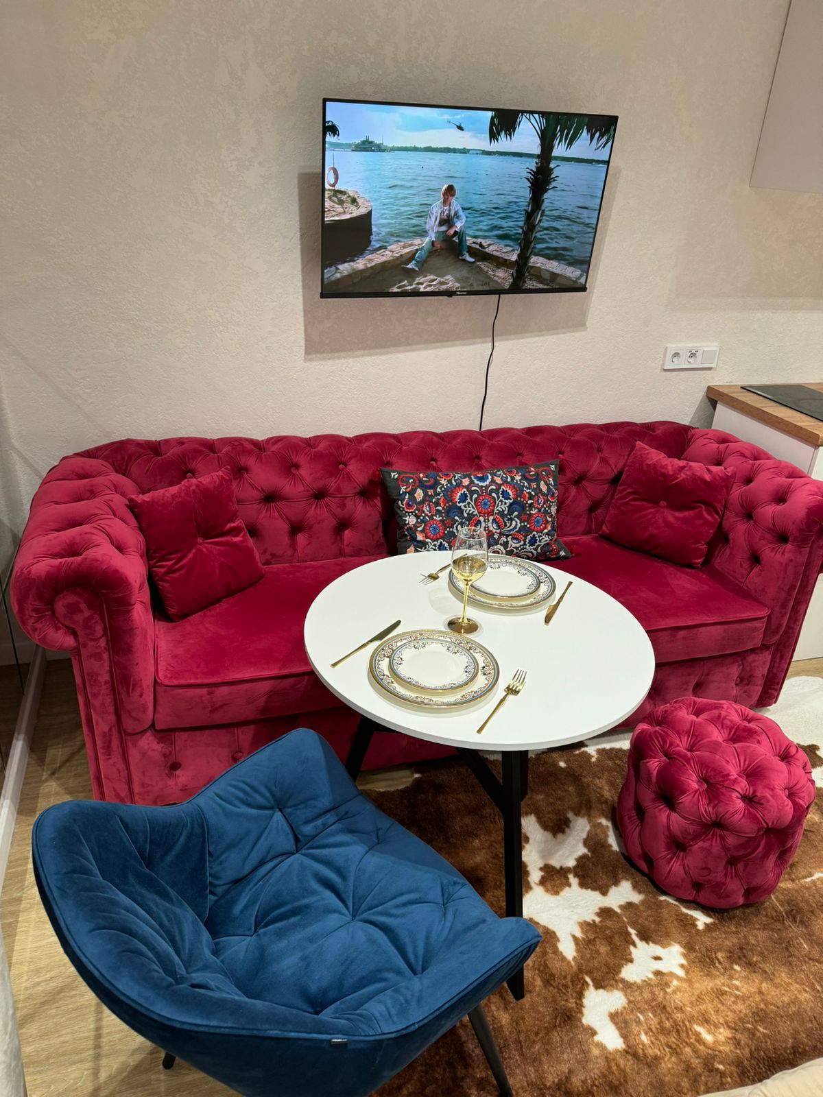 Улучшенный номер с кроватью размера «king-size»