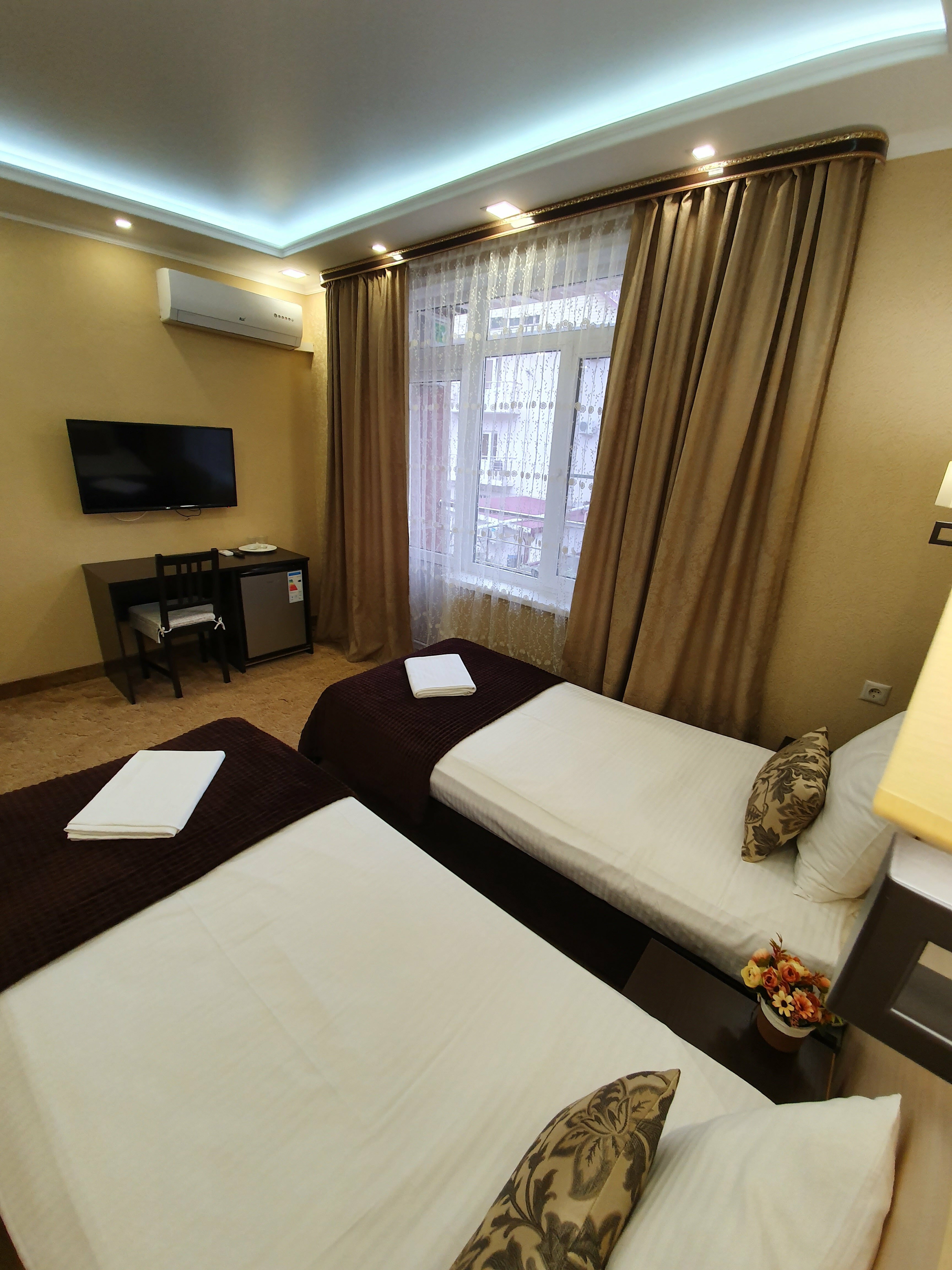 Двухместный номер с 2 отдельными кроватями и балконом