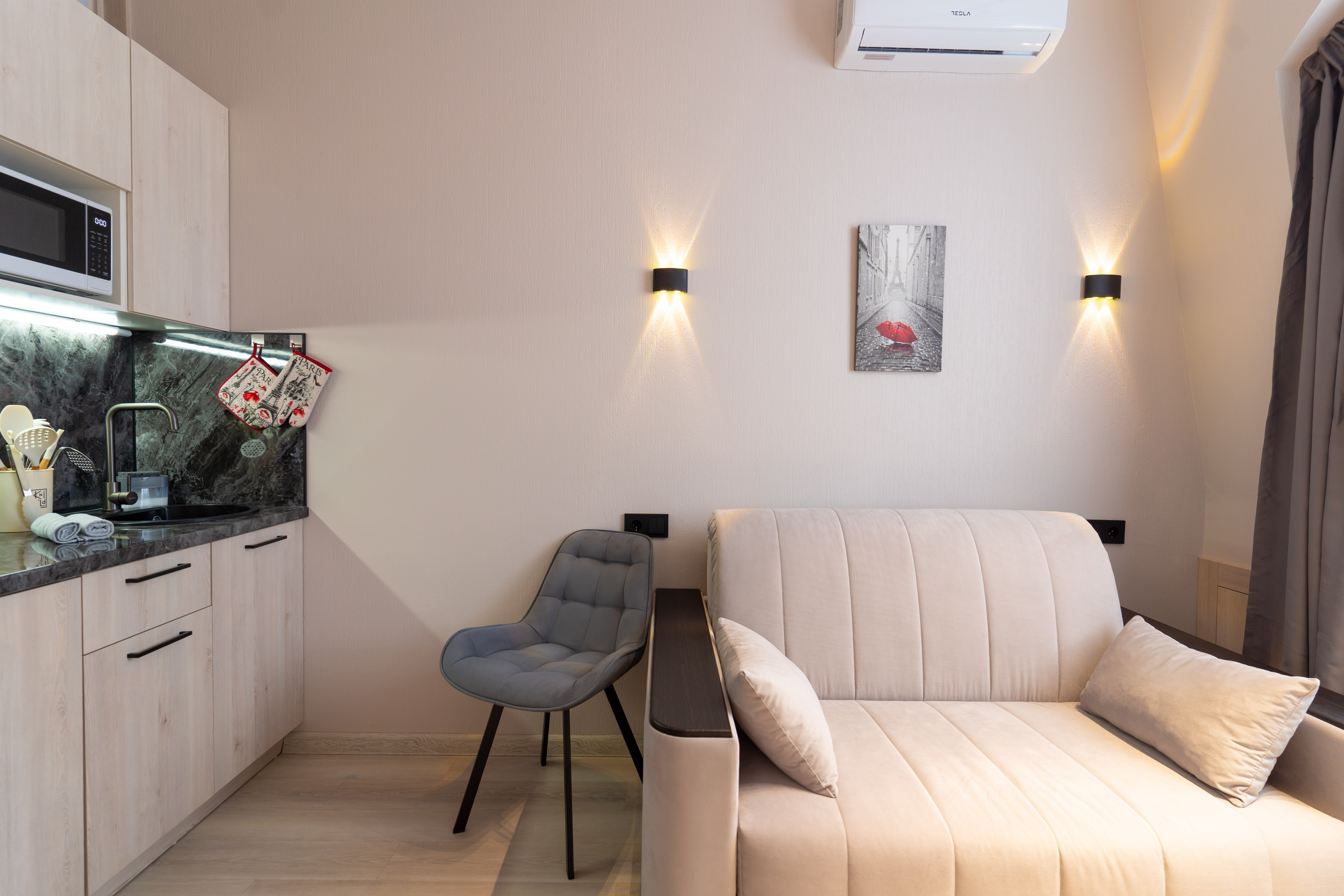 Двухуровневые апартаменты