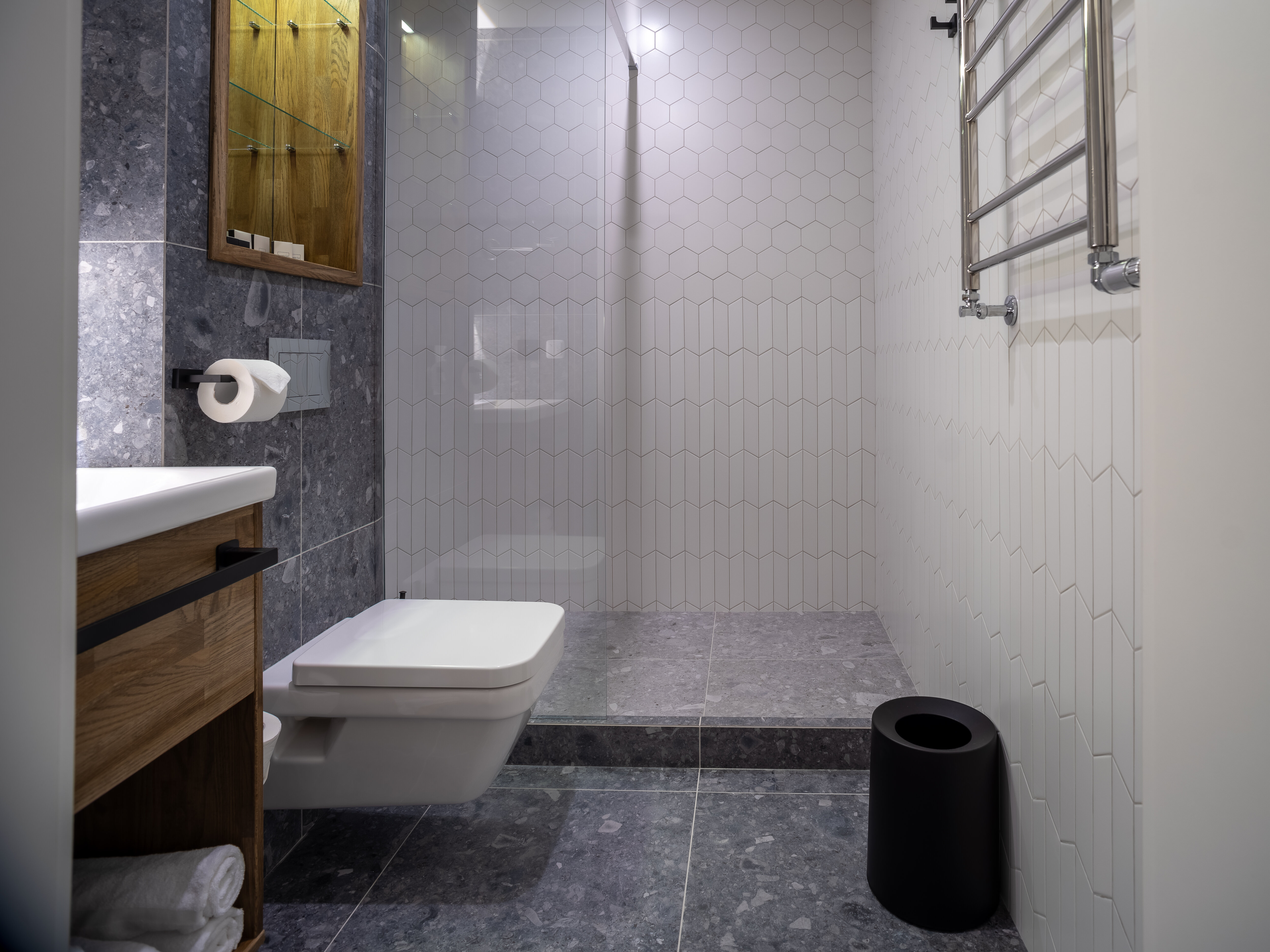 Семейный номер с душем