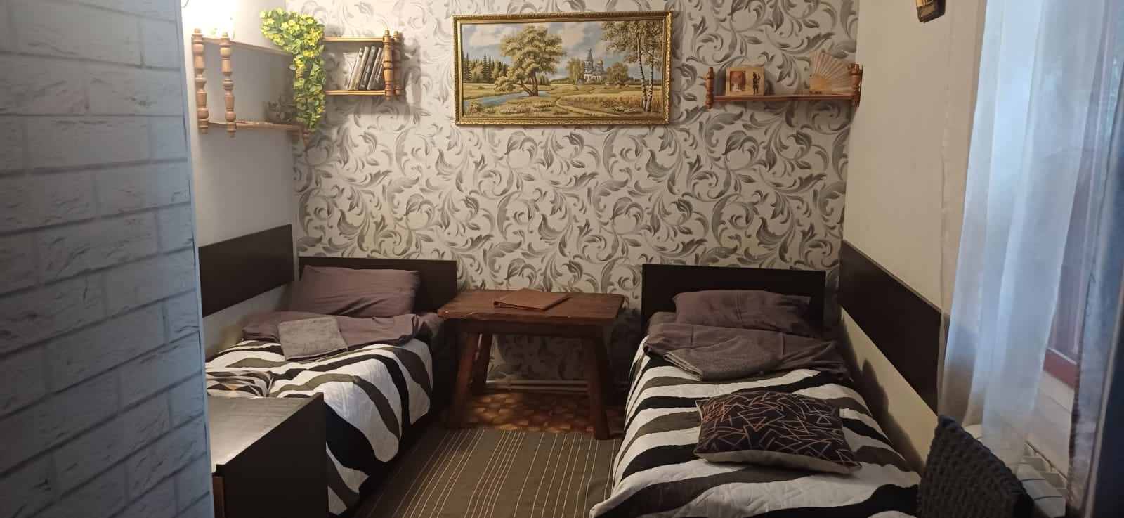 Бюджетный двухместный номер с 2 отдельными кроватями