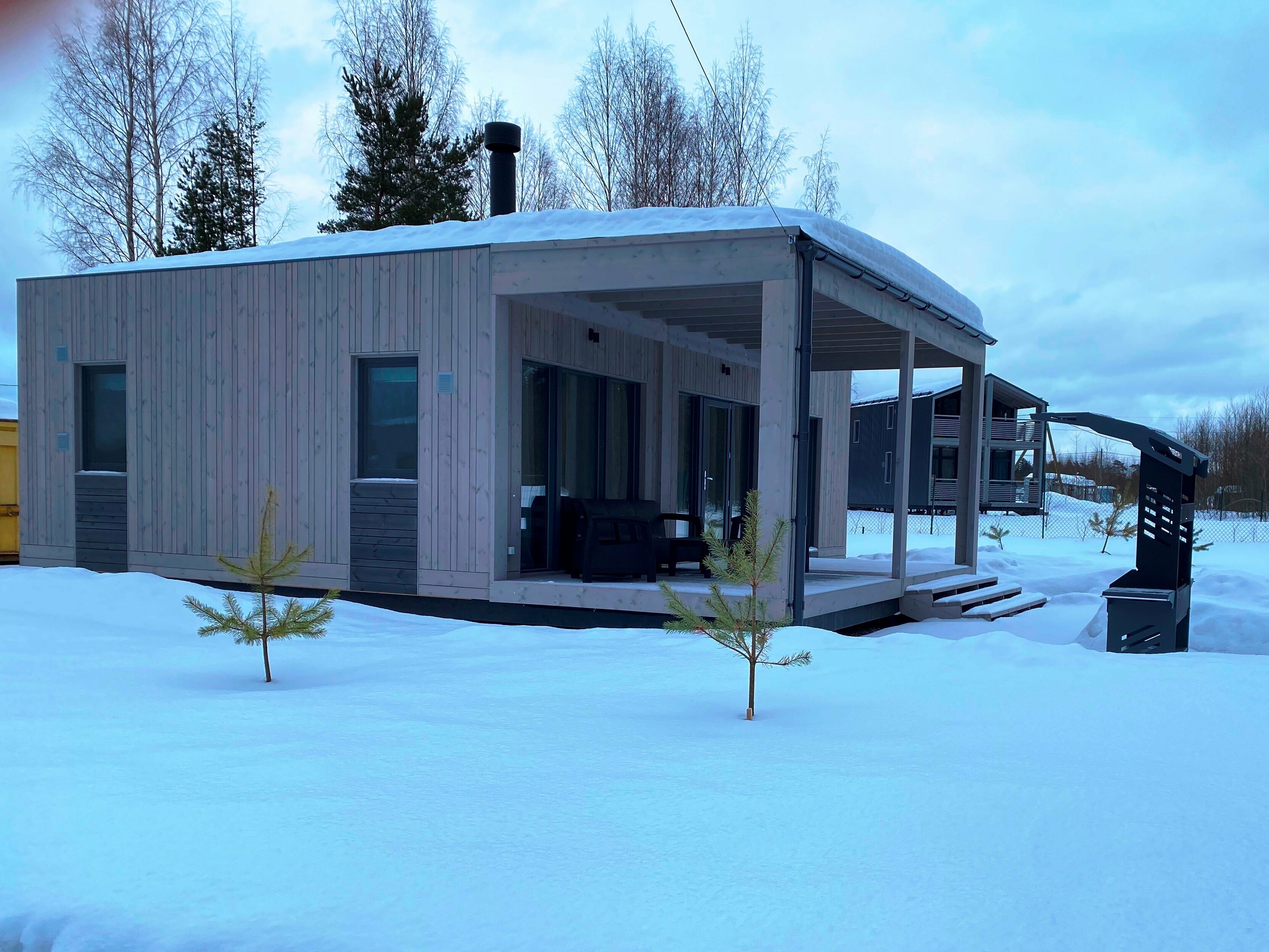 Коттедж с видом на лес