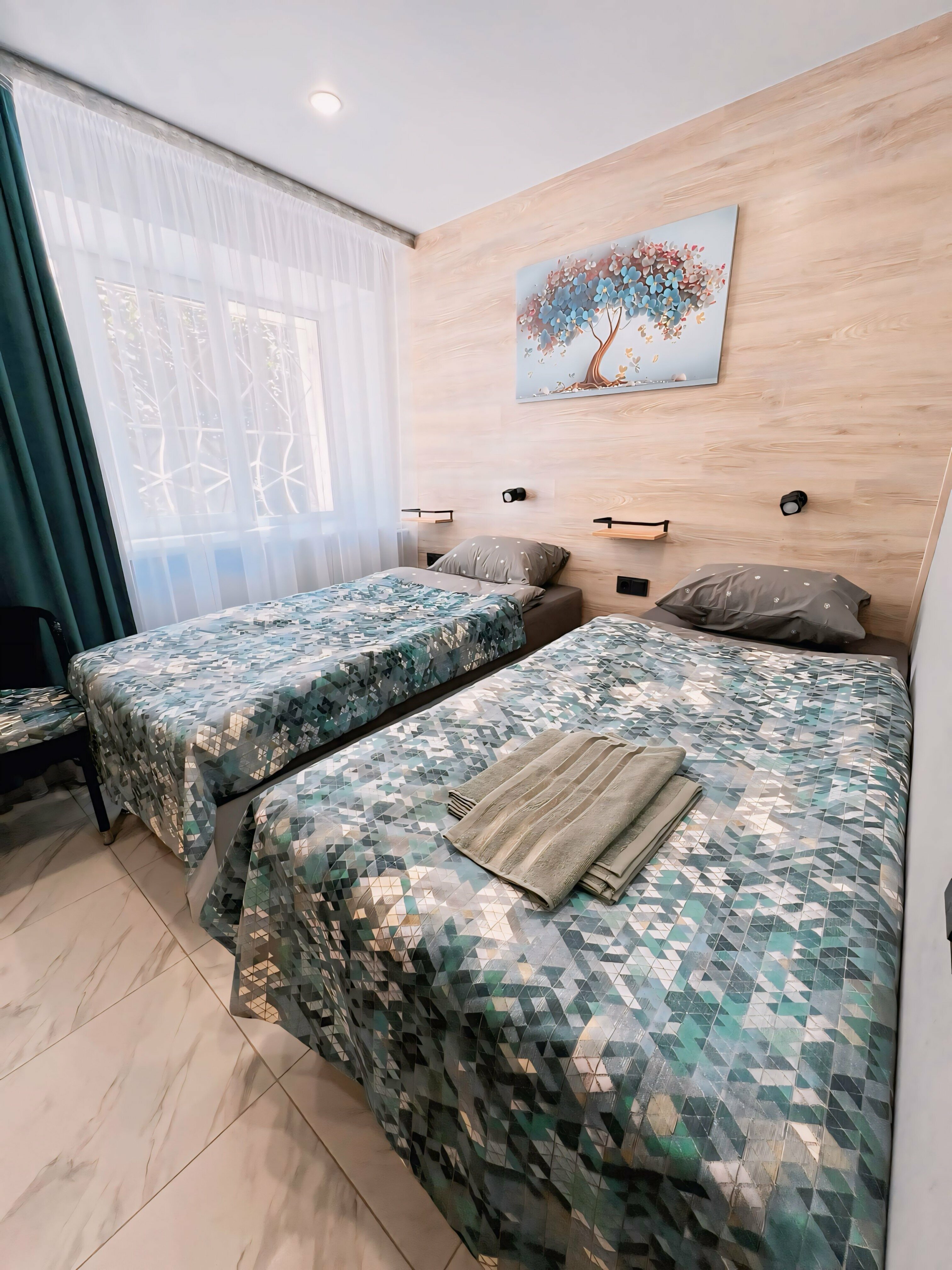 Двухместный номер с 2 отдельными кроватями