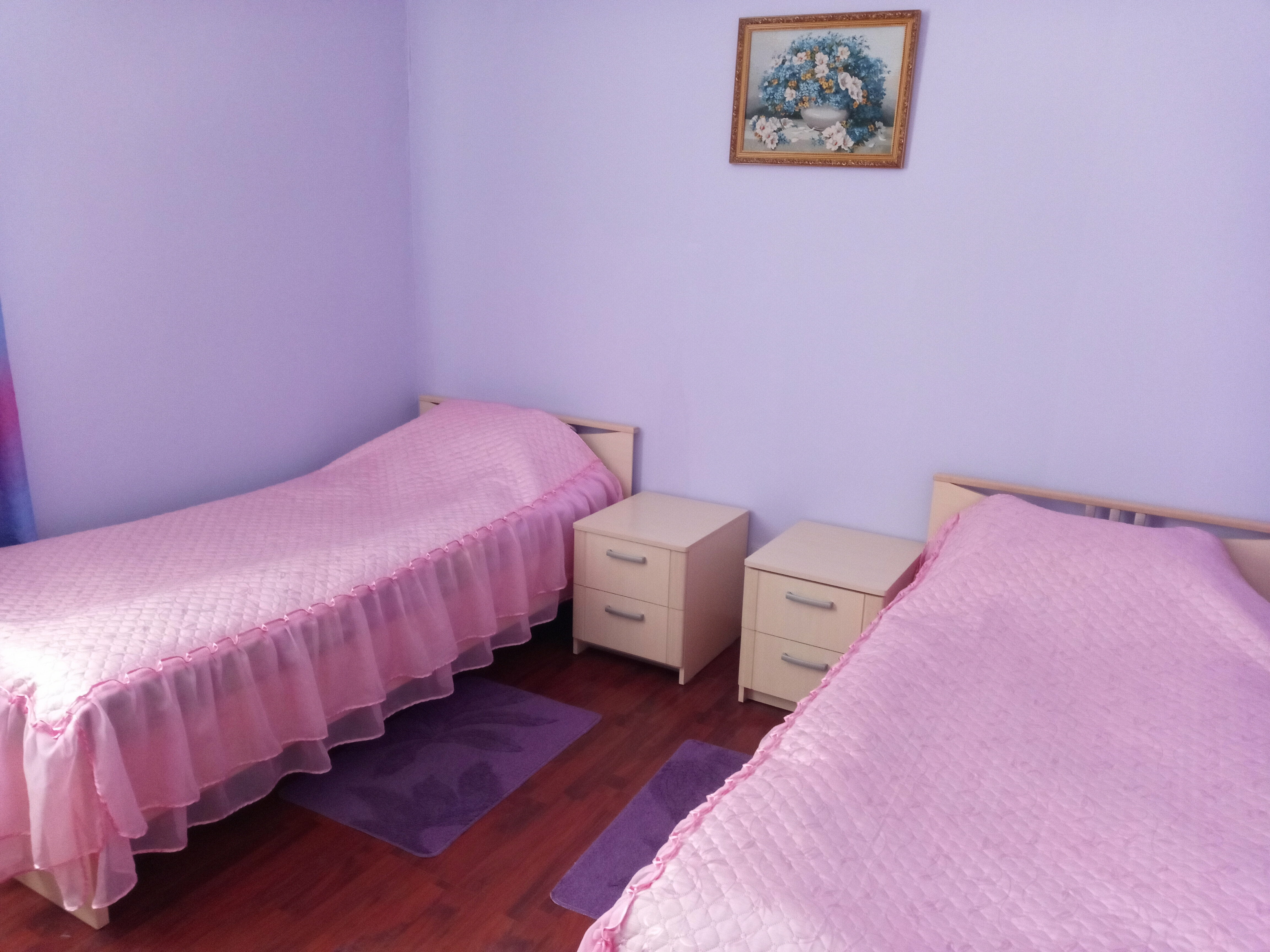 Двухместный номер с 2 отдельными кроватями и душем