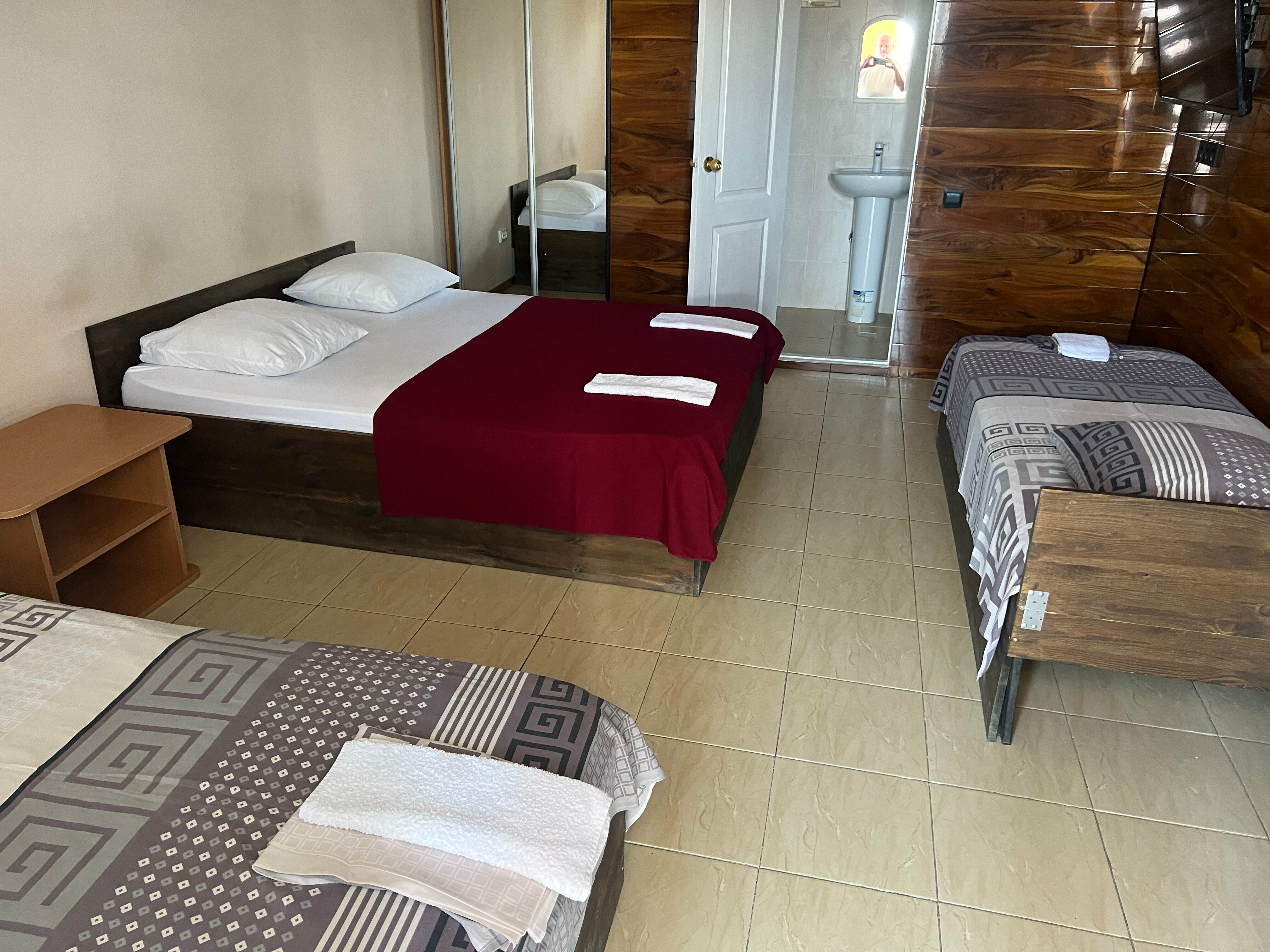 Стандартный четырехместный номер