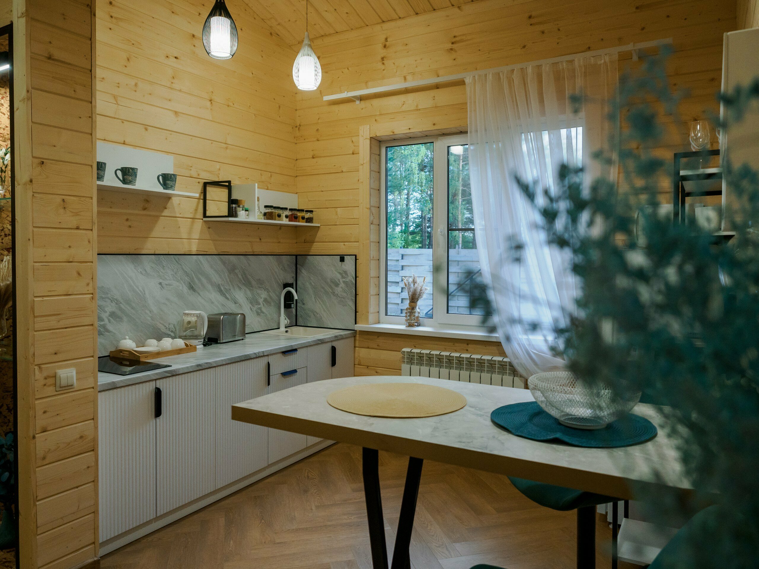 Коттедж с видом на лес