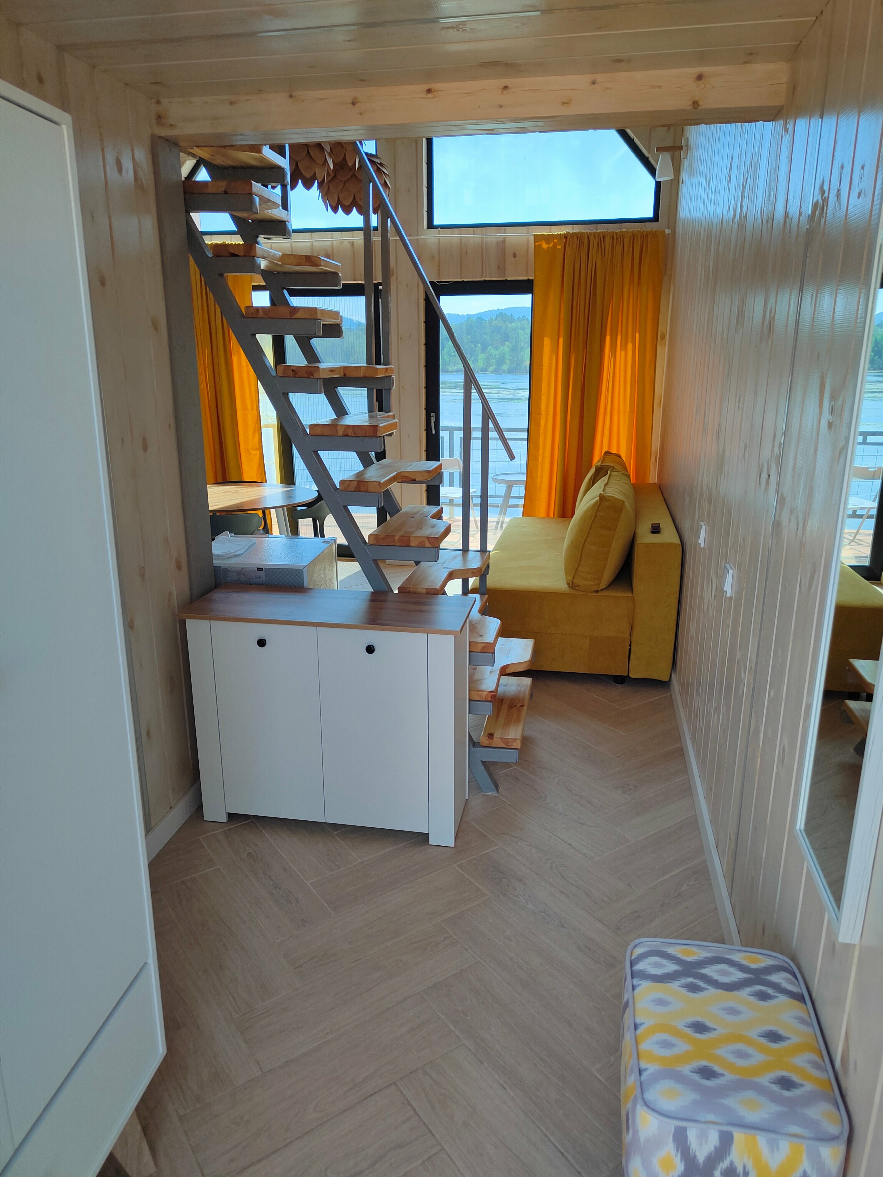 Двухместный номер с 2 отдельными кроватями, вид на озеро