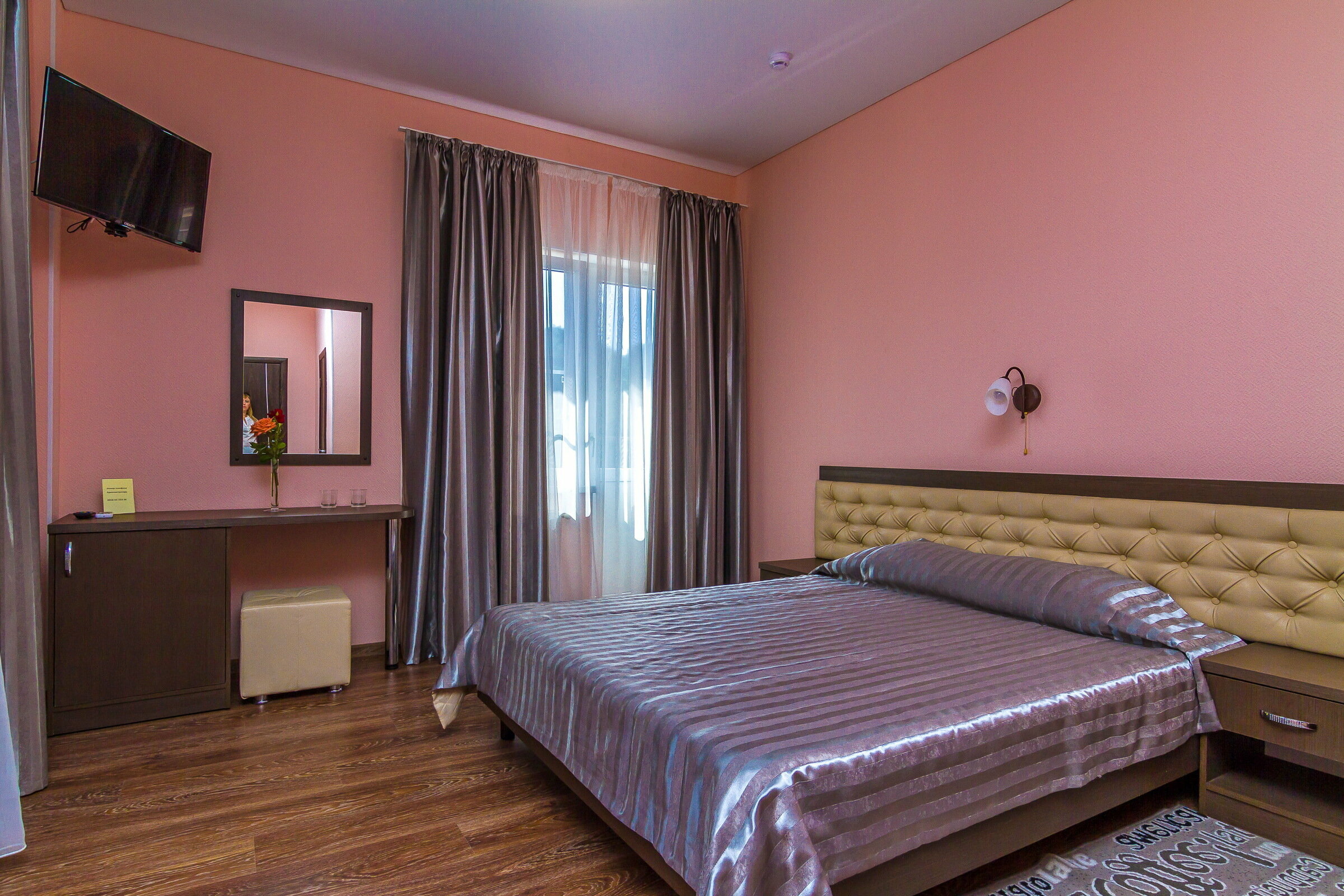 Двухместный номер с 1 кроватью или 2 отдельными кроватями и балконом