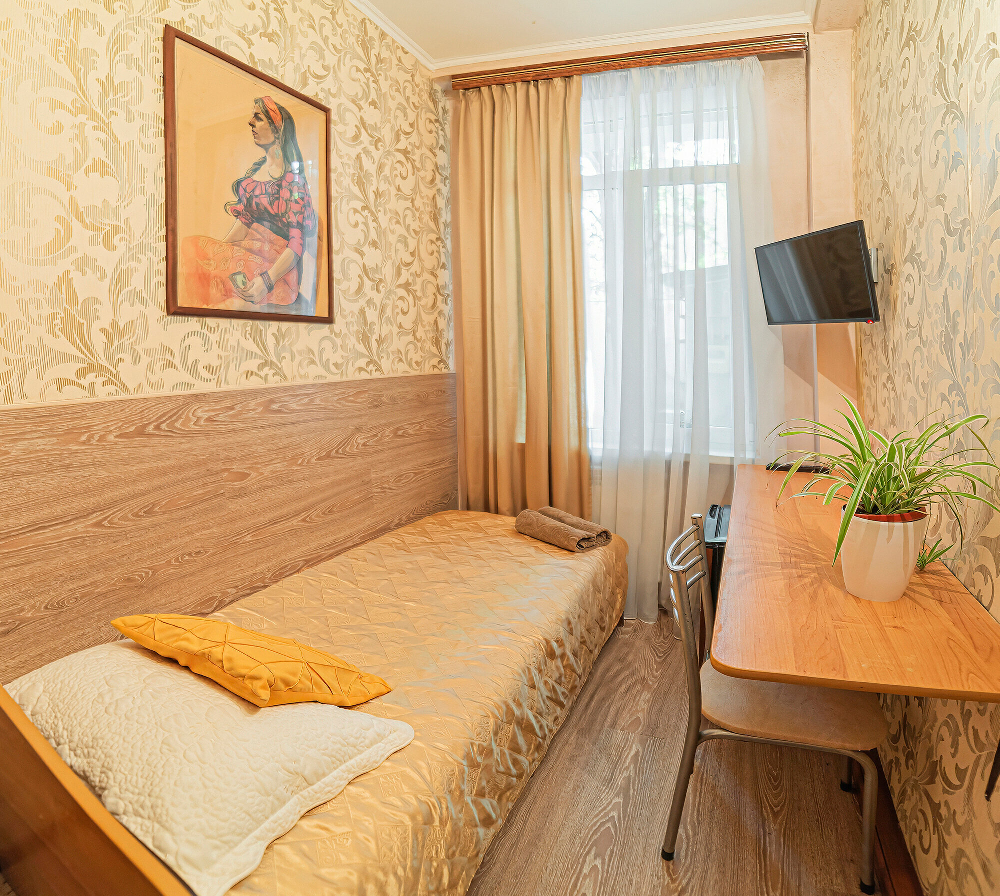 Небольшой одноместный номер