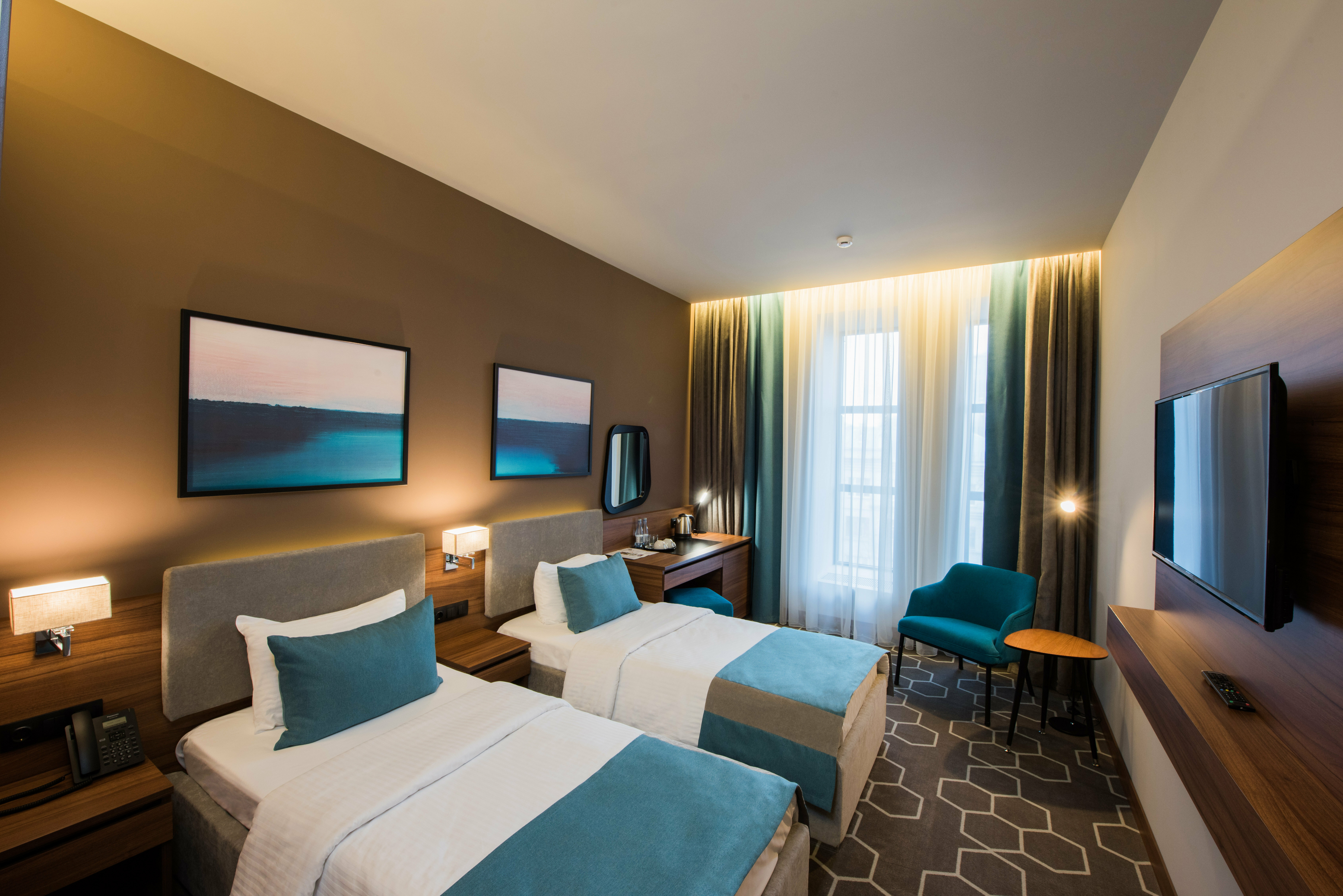 Двухместный номер с 2 отдельными кроватями