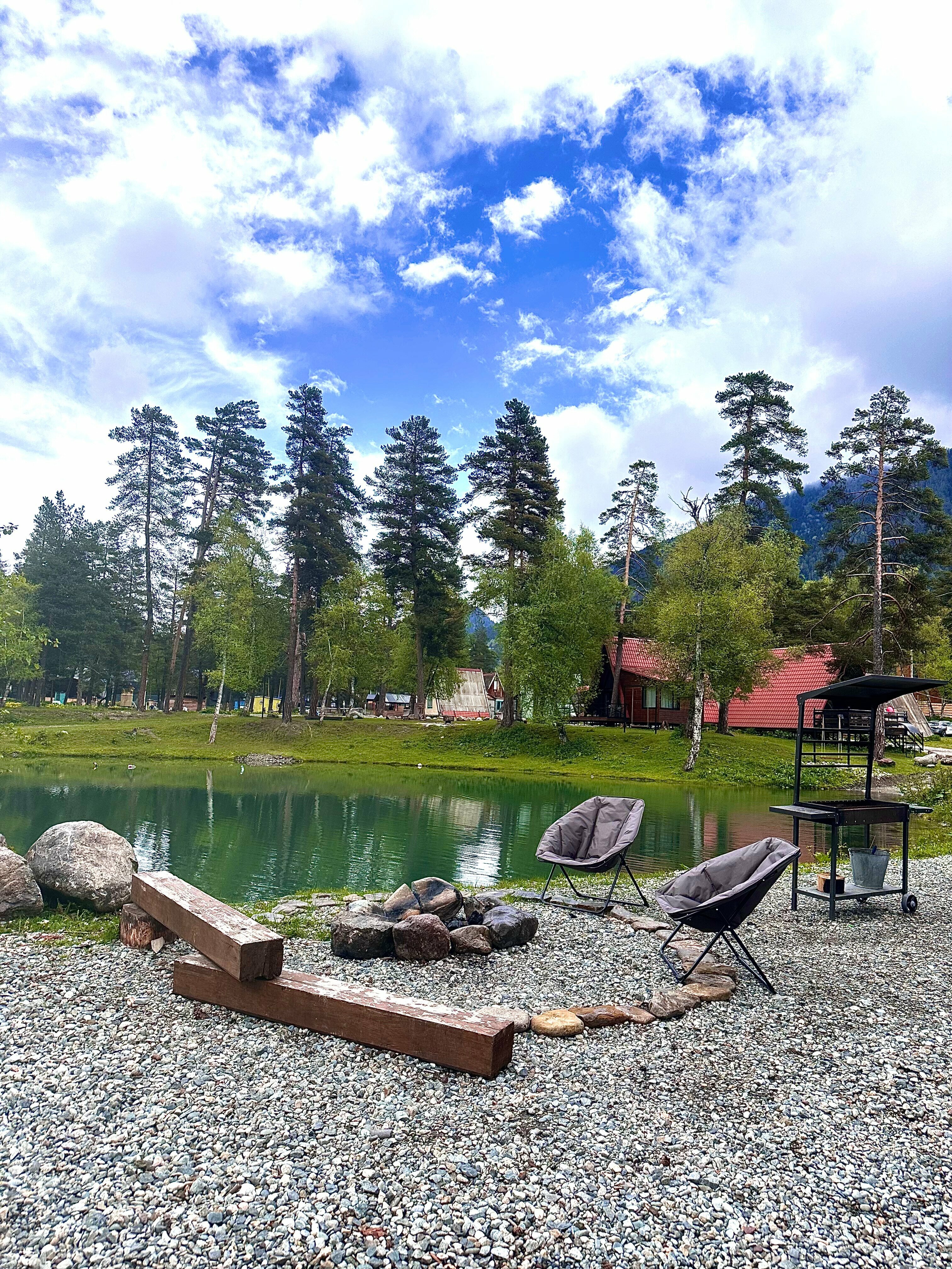 Дом с видом на озеро