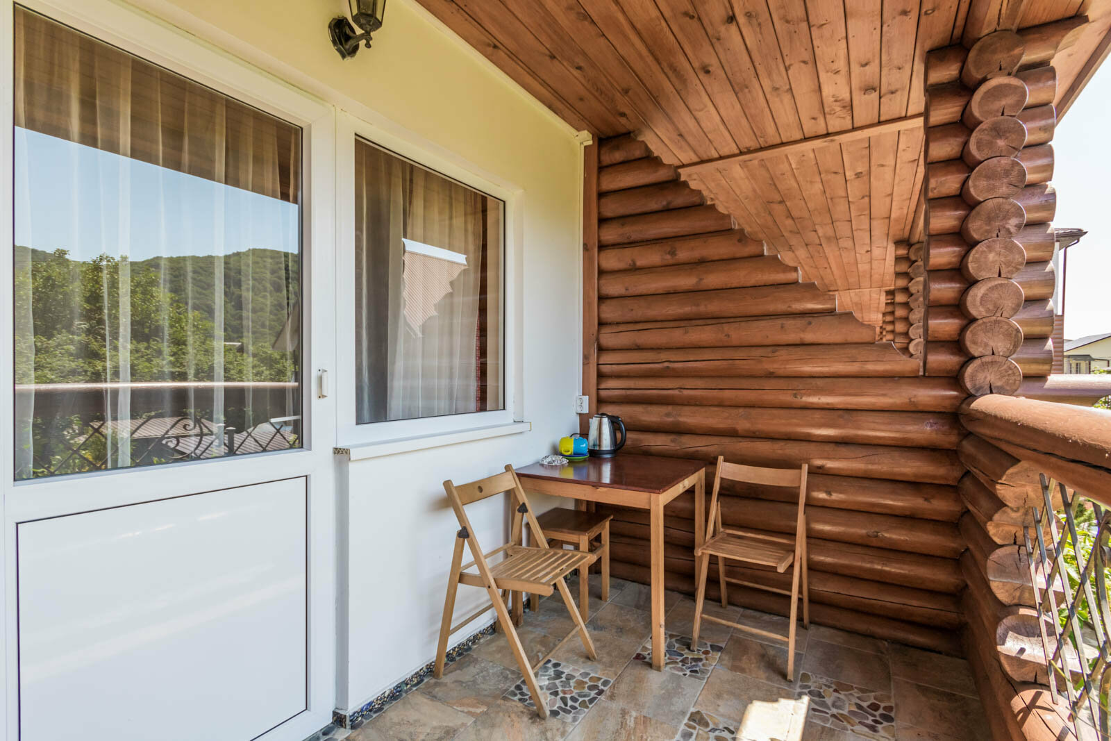 Двухместный номер с 1 кроватью или 2 отдельными кроватями и балконом