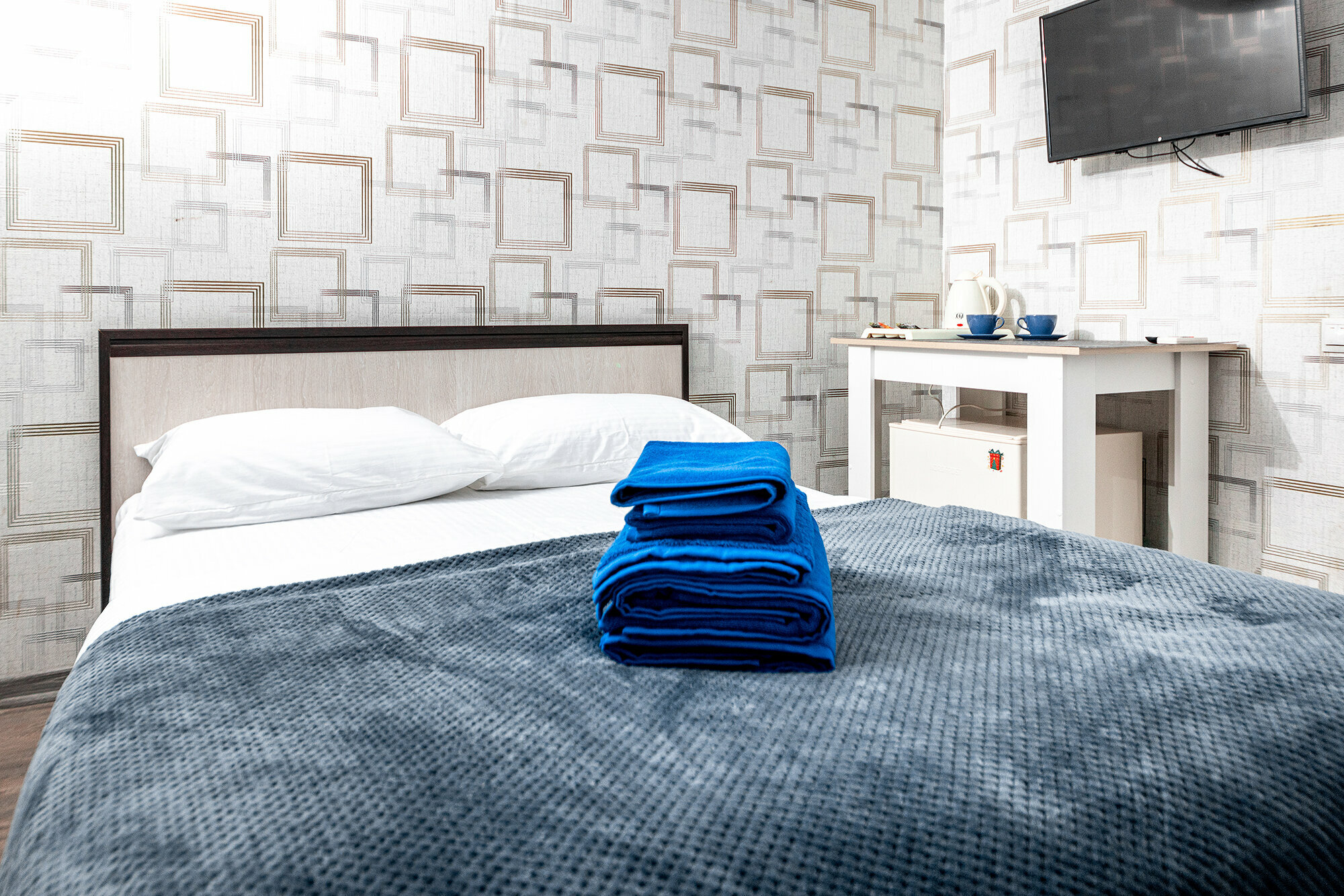 Двухместный номер с 1 кроватью и собственной ванной комнатой