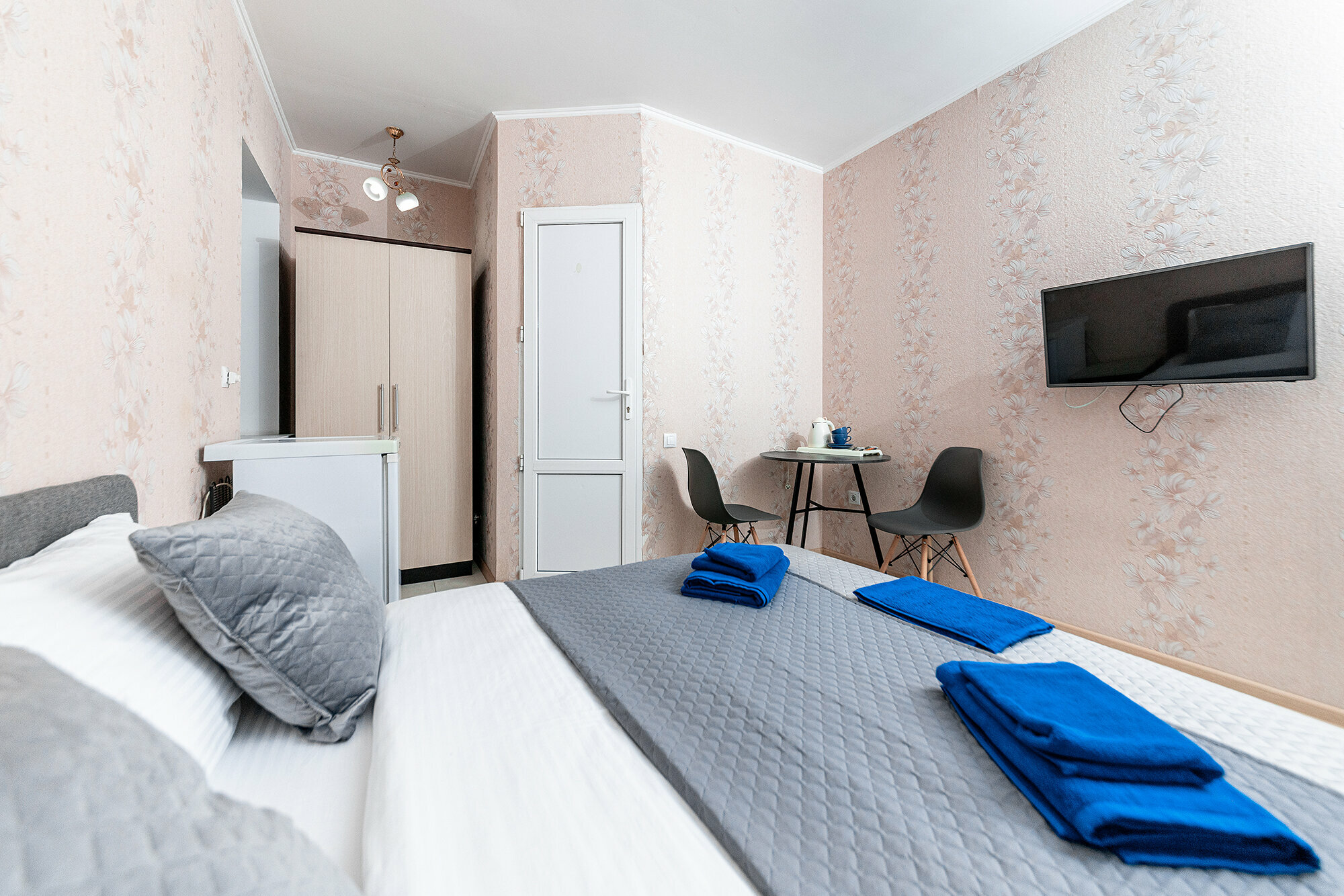 Двухместный номер с 1 кроватью и балконом