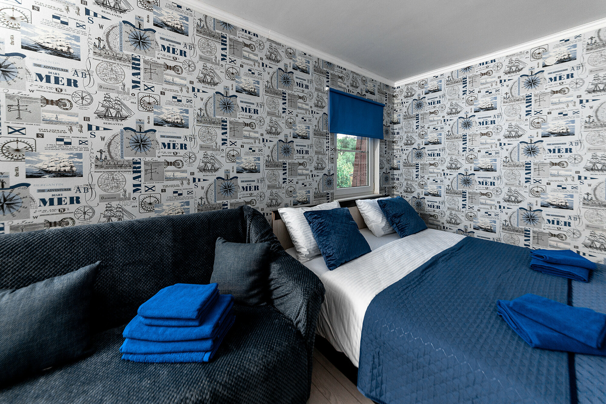 Четырехместный номер с балконом