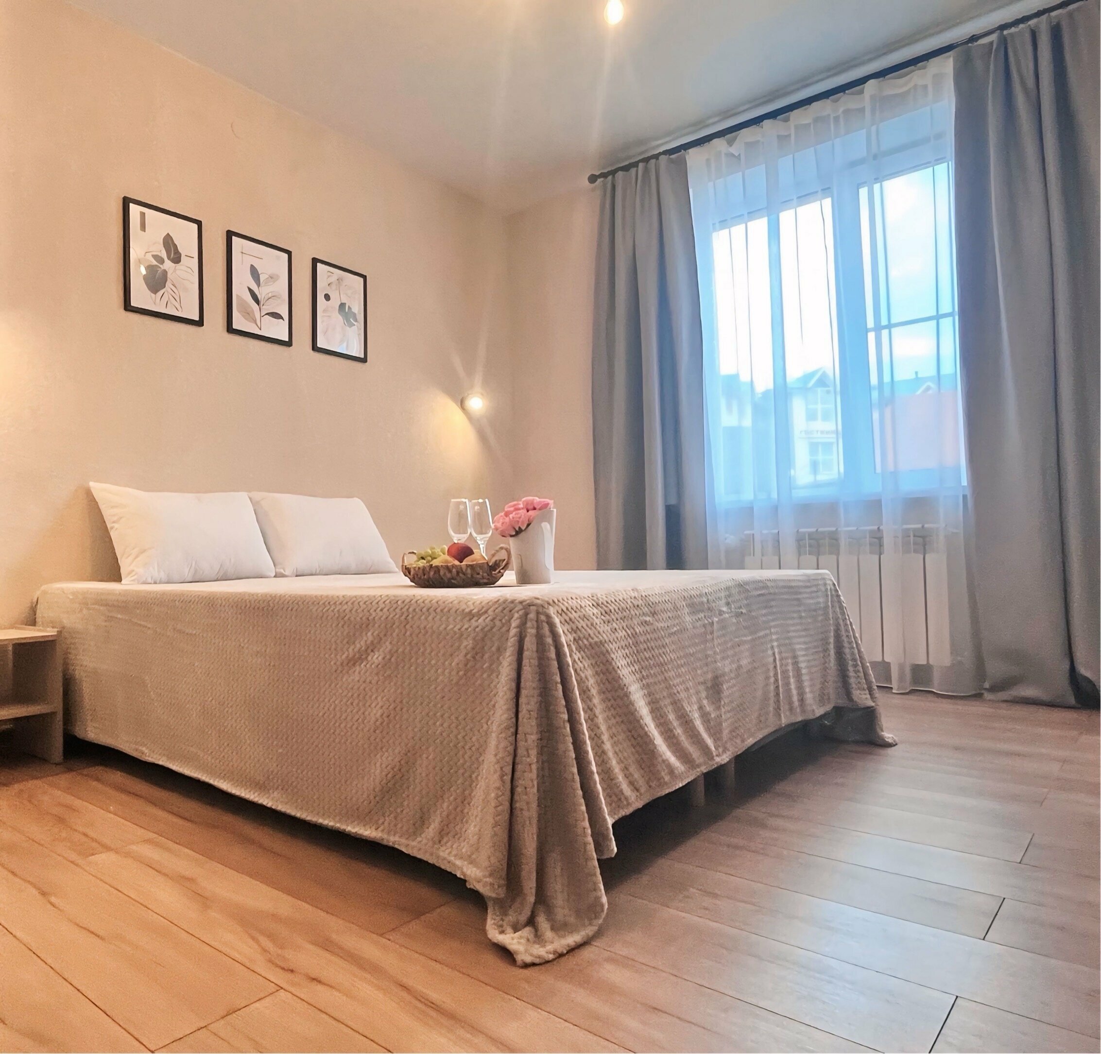 Улучшенный двухместный номер с 1 кроватью или 2 отдельными кроватями, вид на город