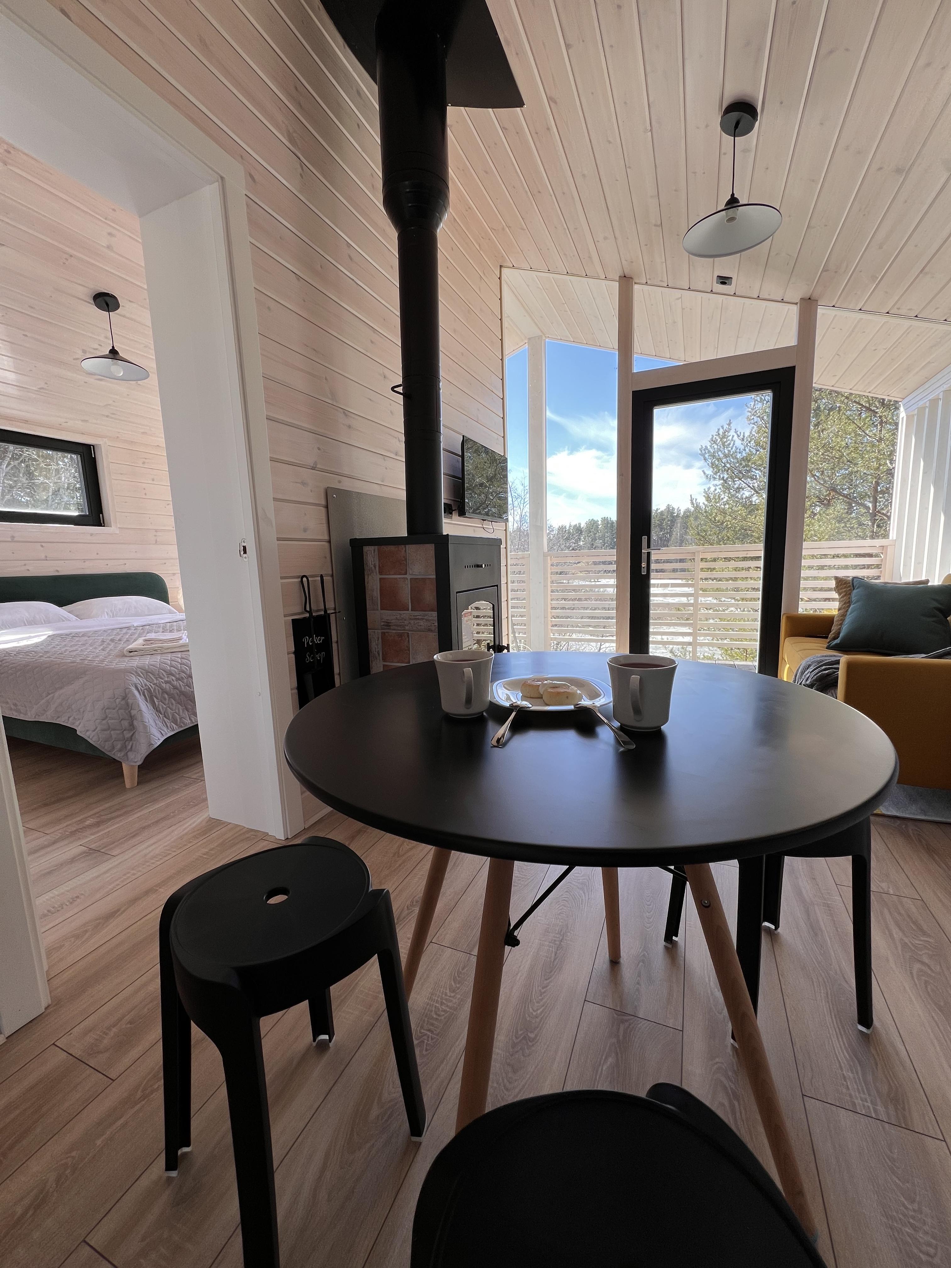 Коттедж с видом на озеро