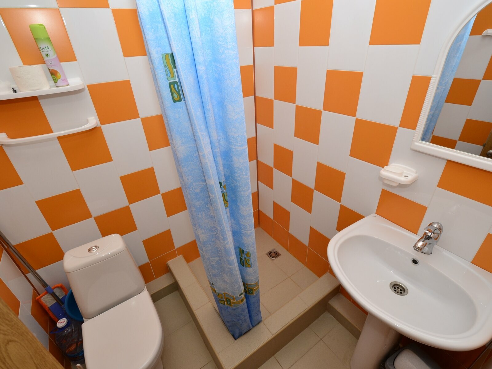 Двухместный номер эконом-класса с 1 кроватью или 2 отдельными кроватями