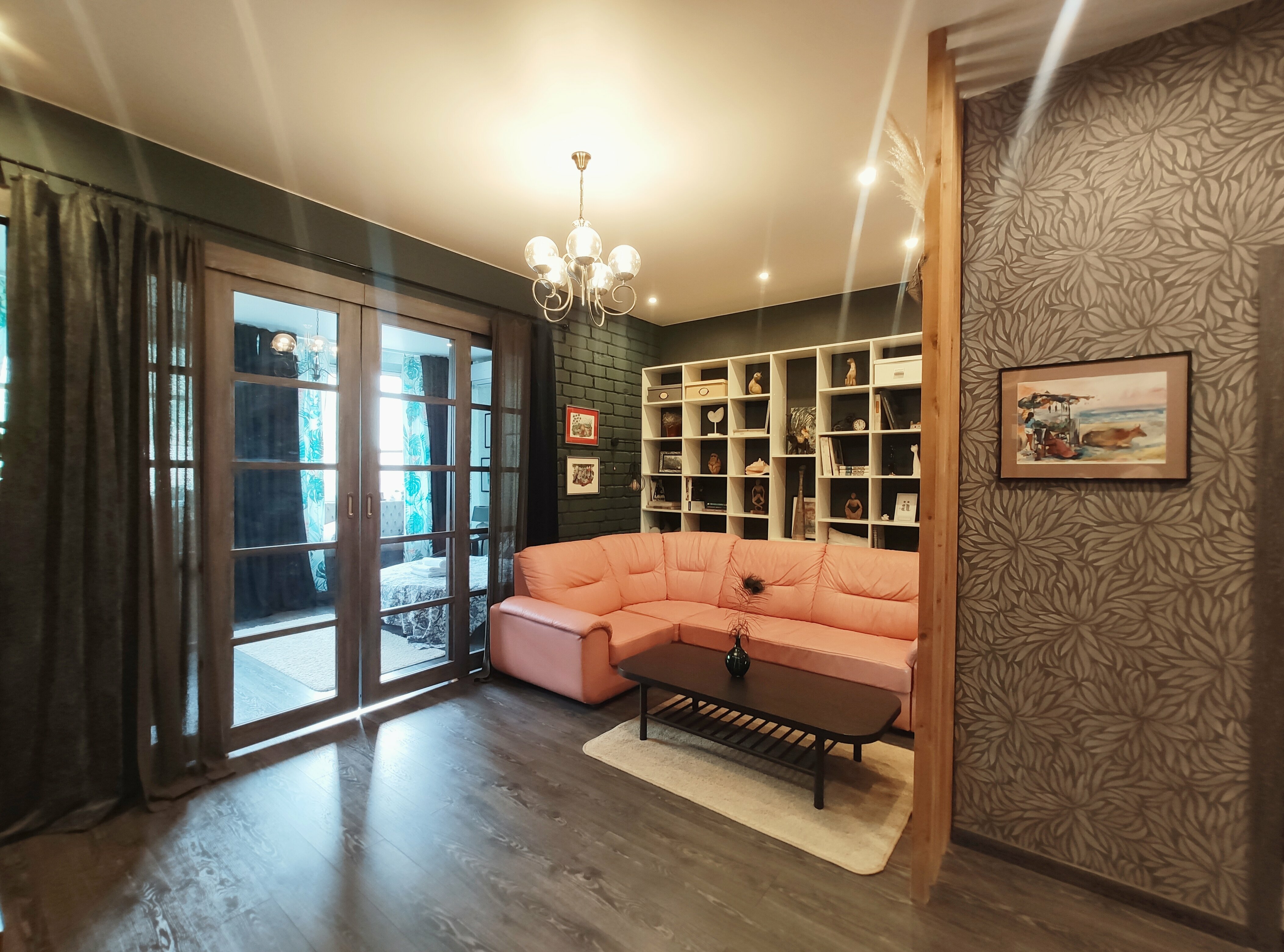 Апартаменты с 1 спальней