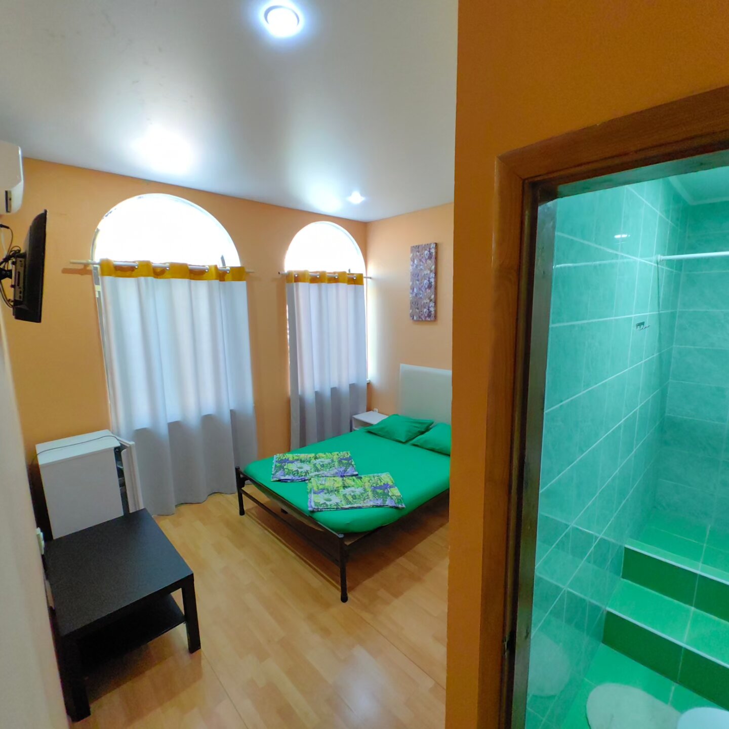 Двухместный номер с 1 кроватью и собственной ванной комнатой