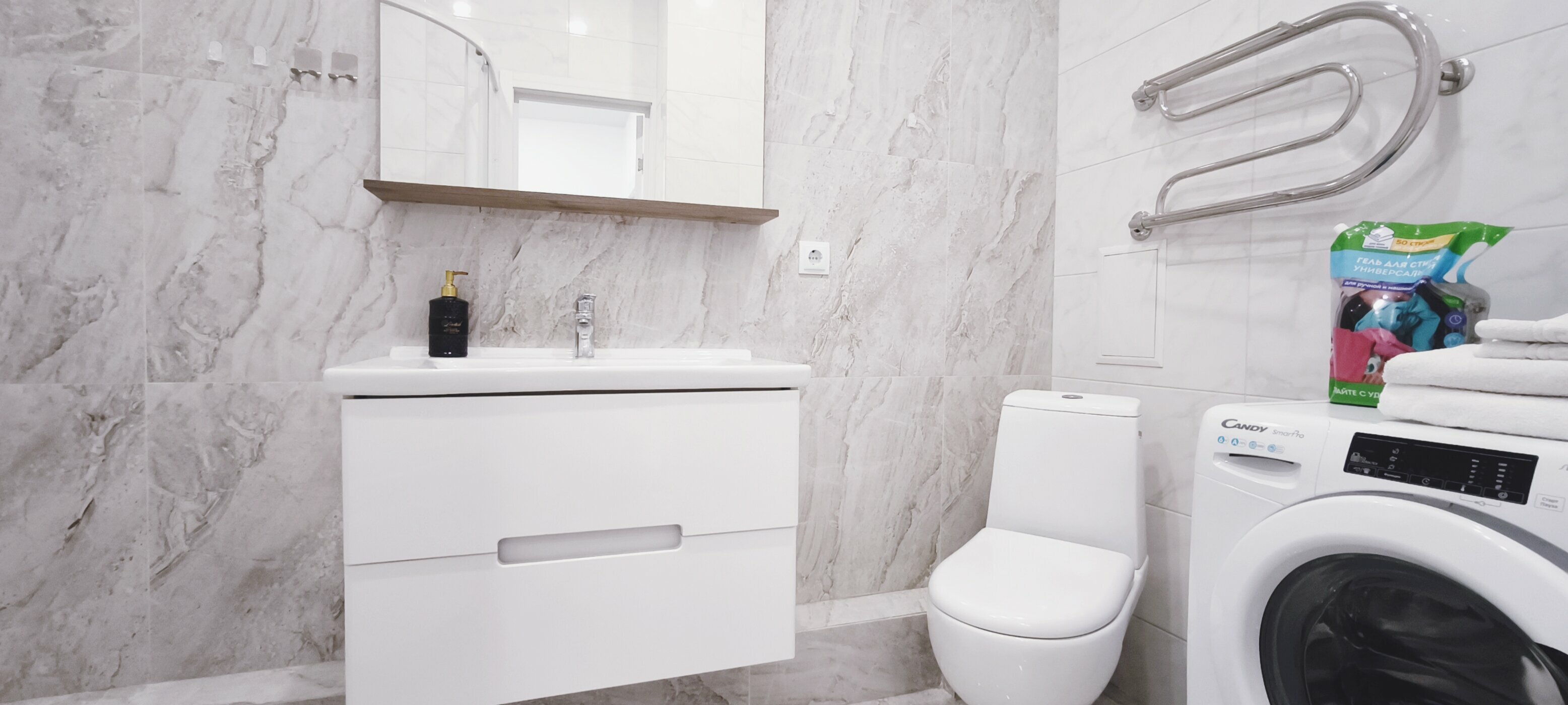 Улучшенные апартаменты на высоком 19 этаже