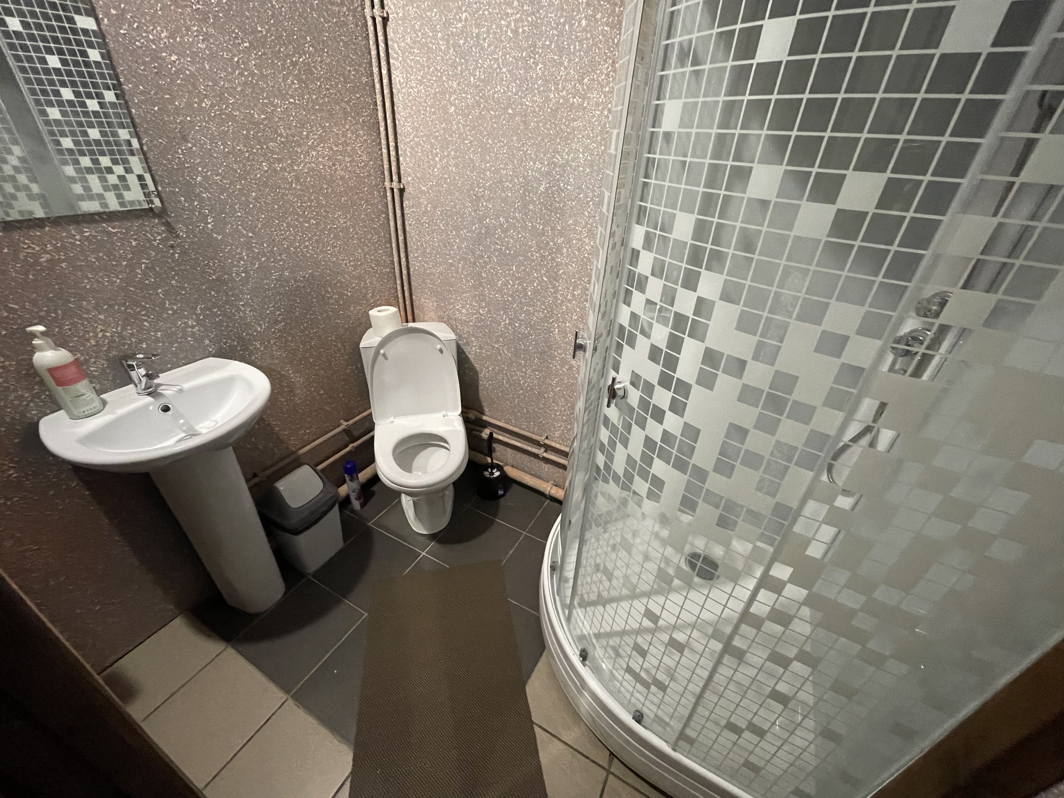 Двухместный номер с 2 отдельными кроватями и душем