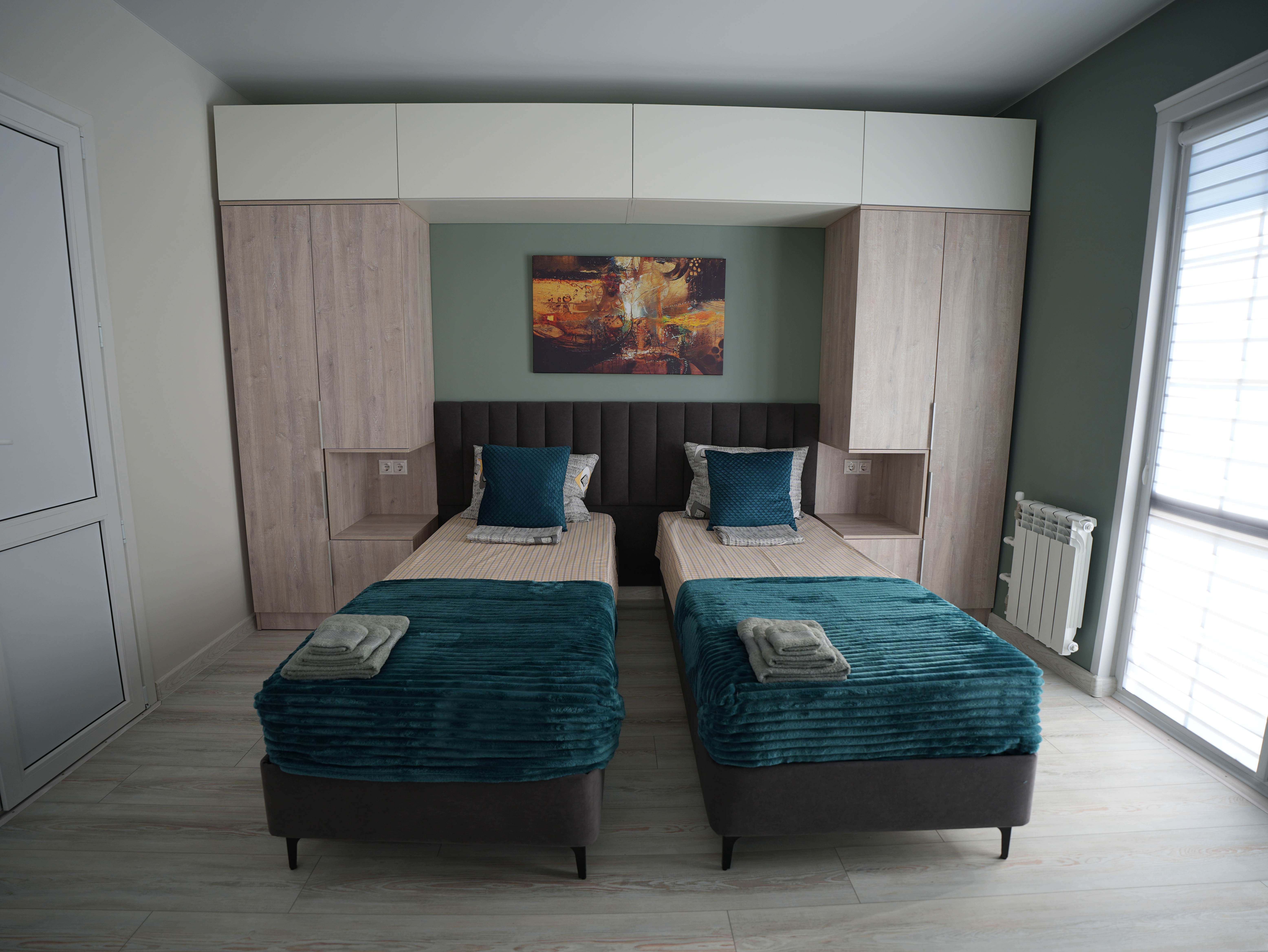 Улучшенный номер с кроватью размера «king-size» или 2 отдельными кроватями