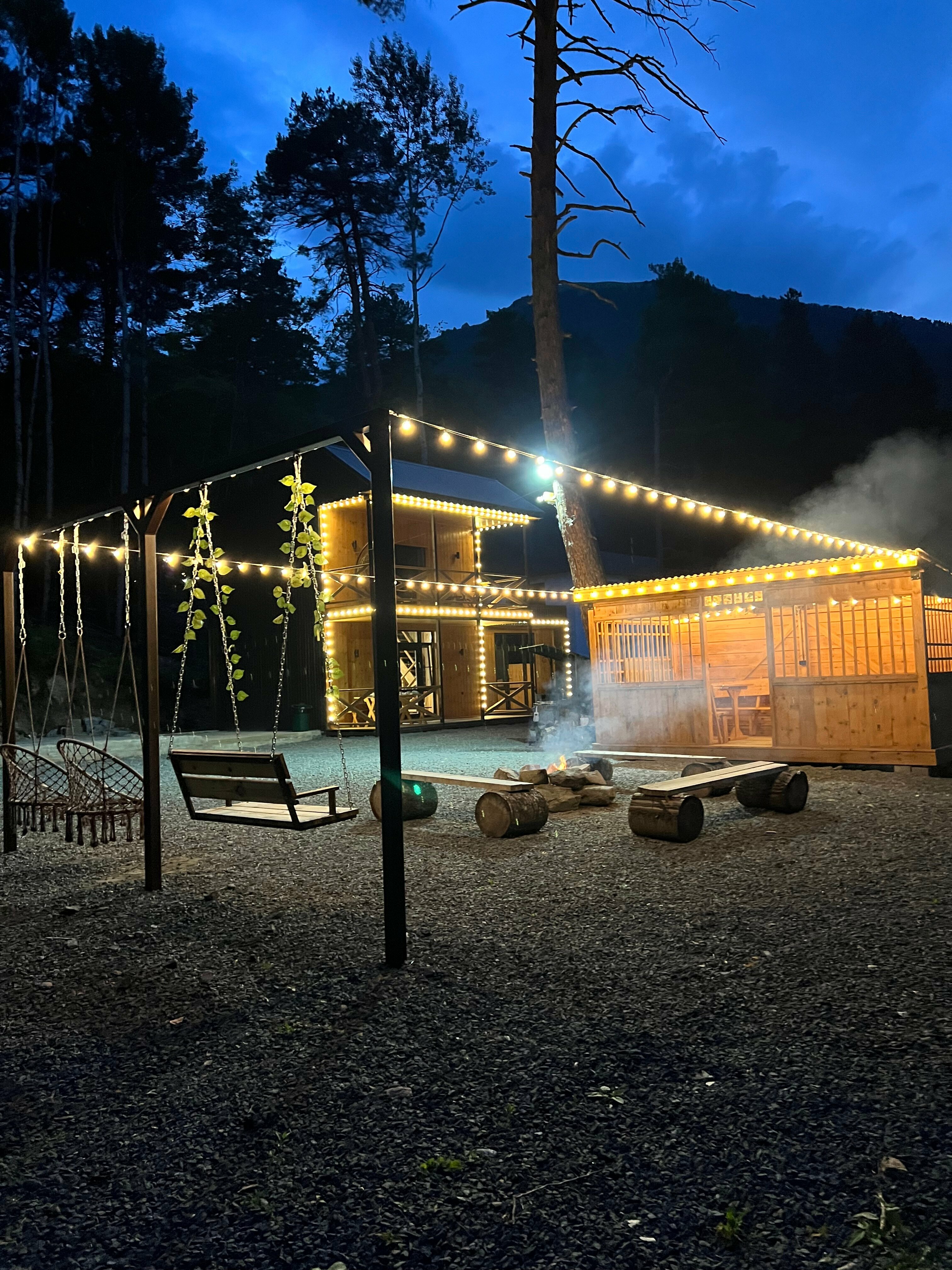 Коттедж с видом на горы