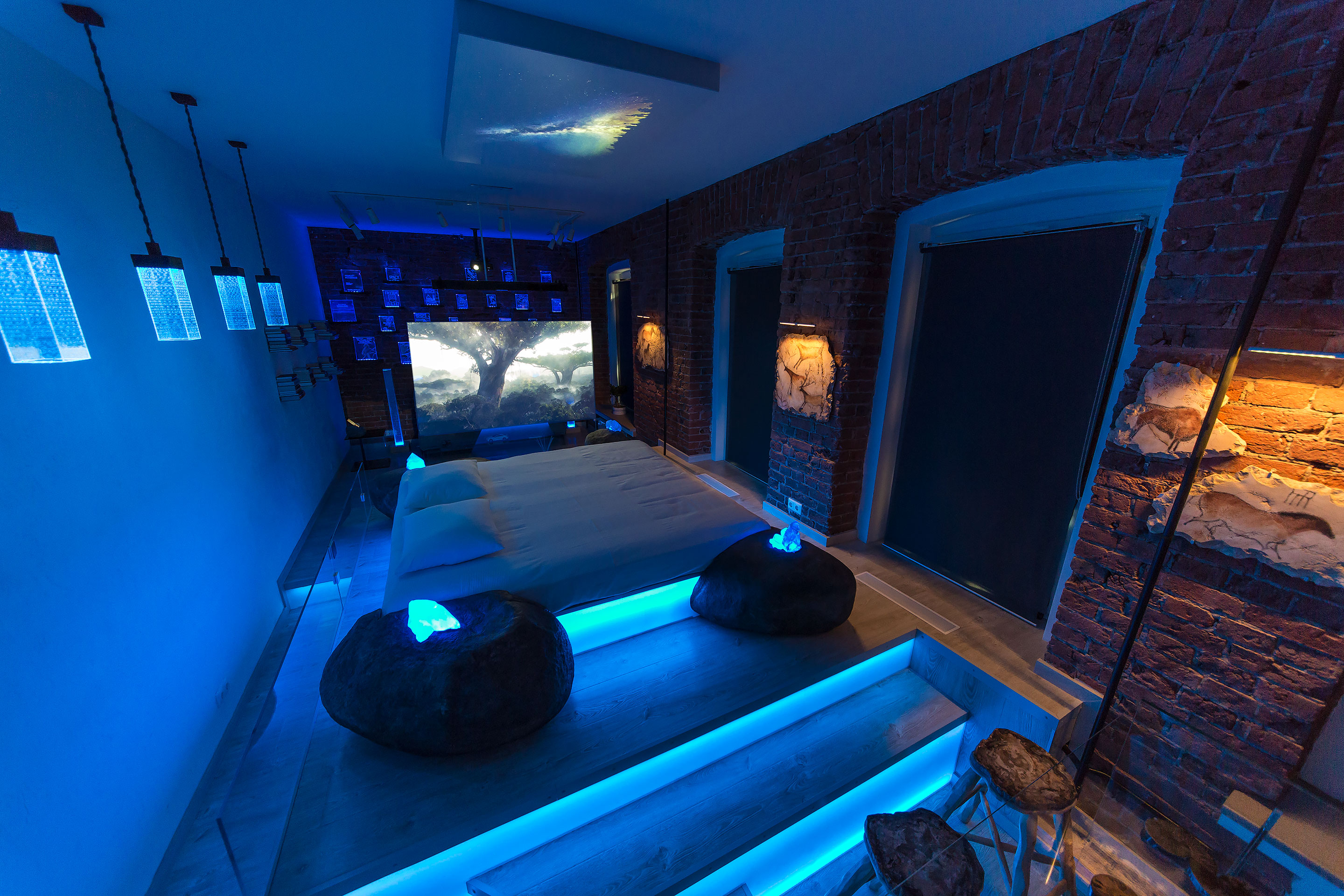 Номер-студия Делюкс с кроватью размера «king-size»