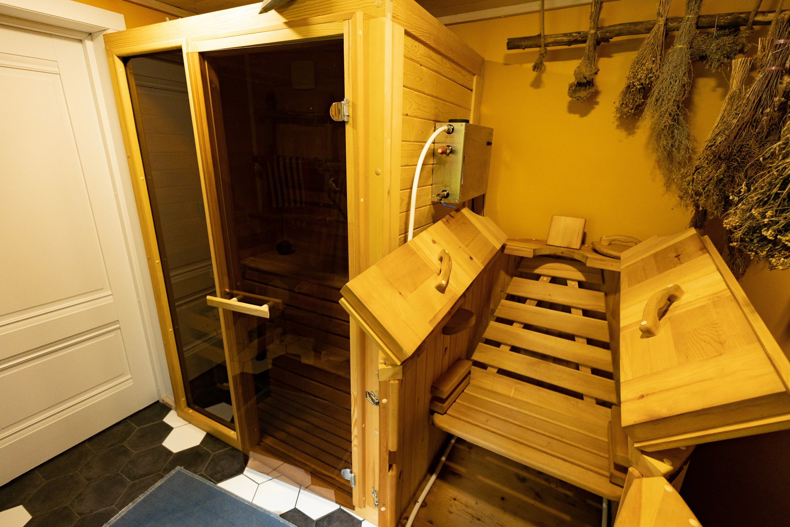 Семейный номер с сауной