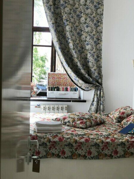 Двухместный номер с 1 кроватью и общей ванной комнатой