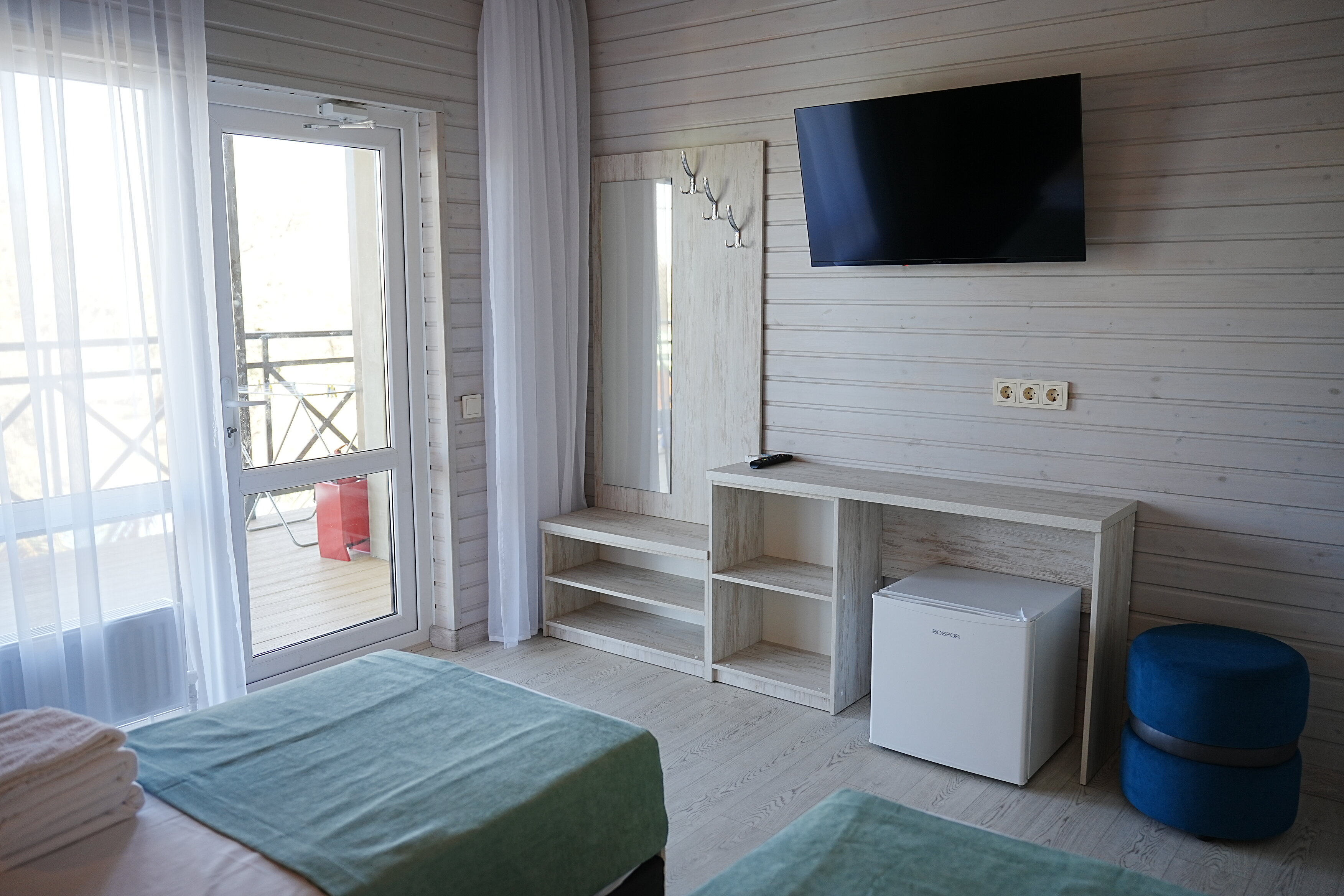 Стандартный двухместный номер с 1 кроватью или 2 отдельными кроватями и балконом