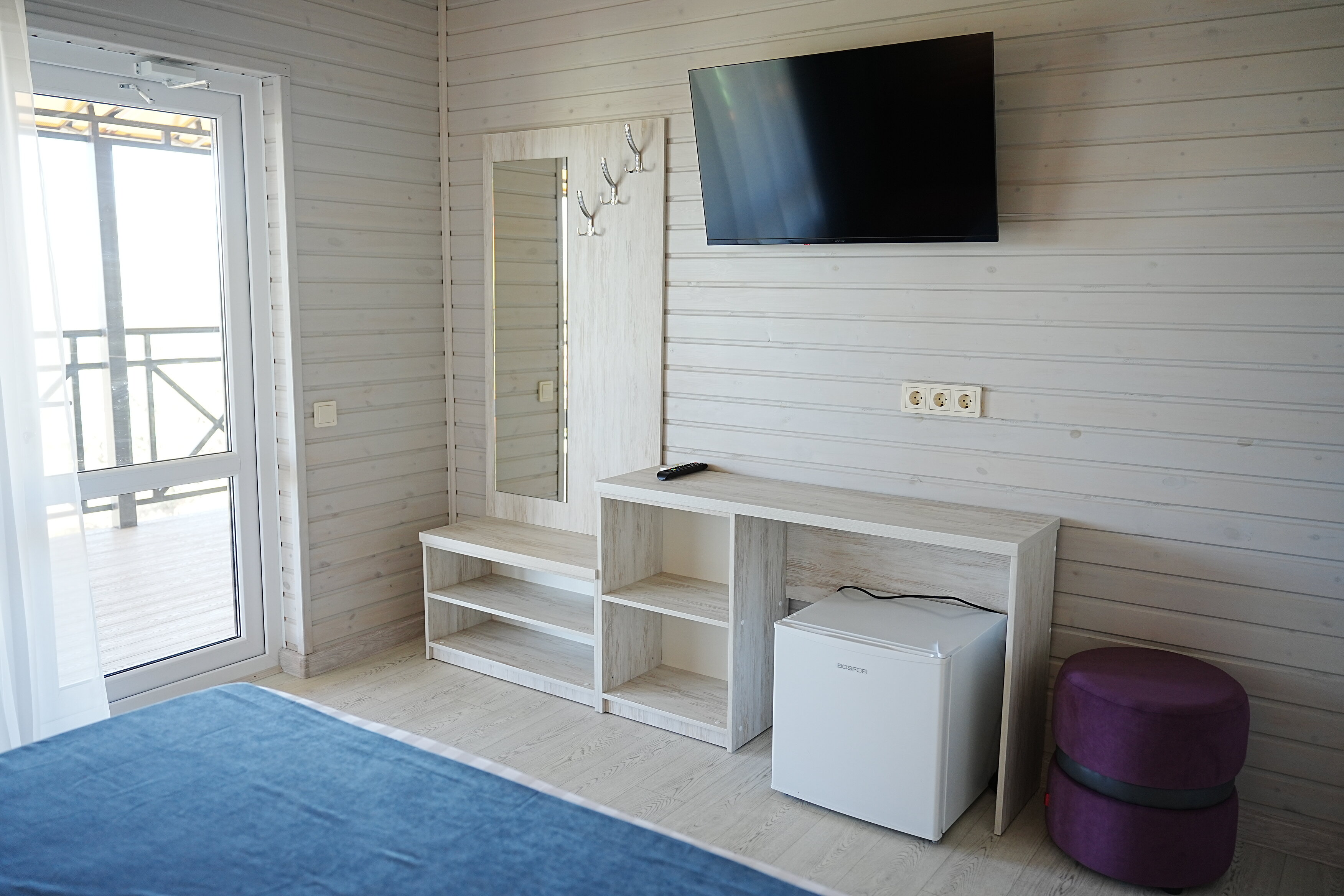 Двухместный номер с 1 кроватью или 2 отдельными кроватями, вид на море