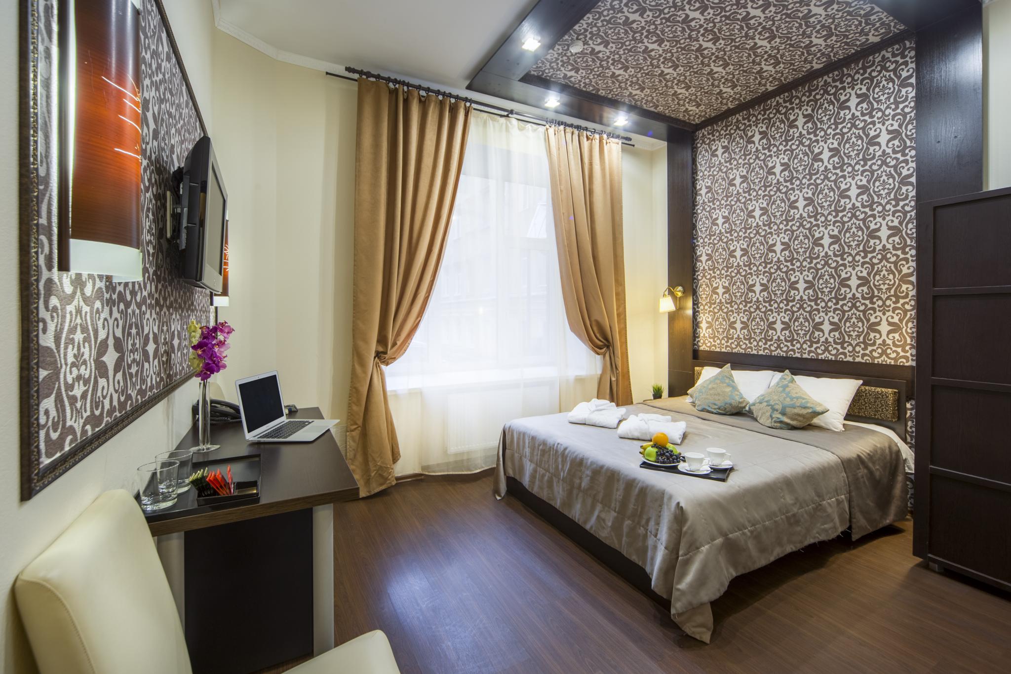 2-местный номер стандарт комфорт с 1 двуспальной кроватью