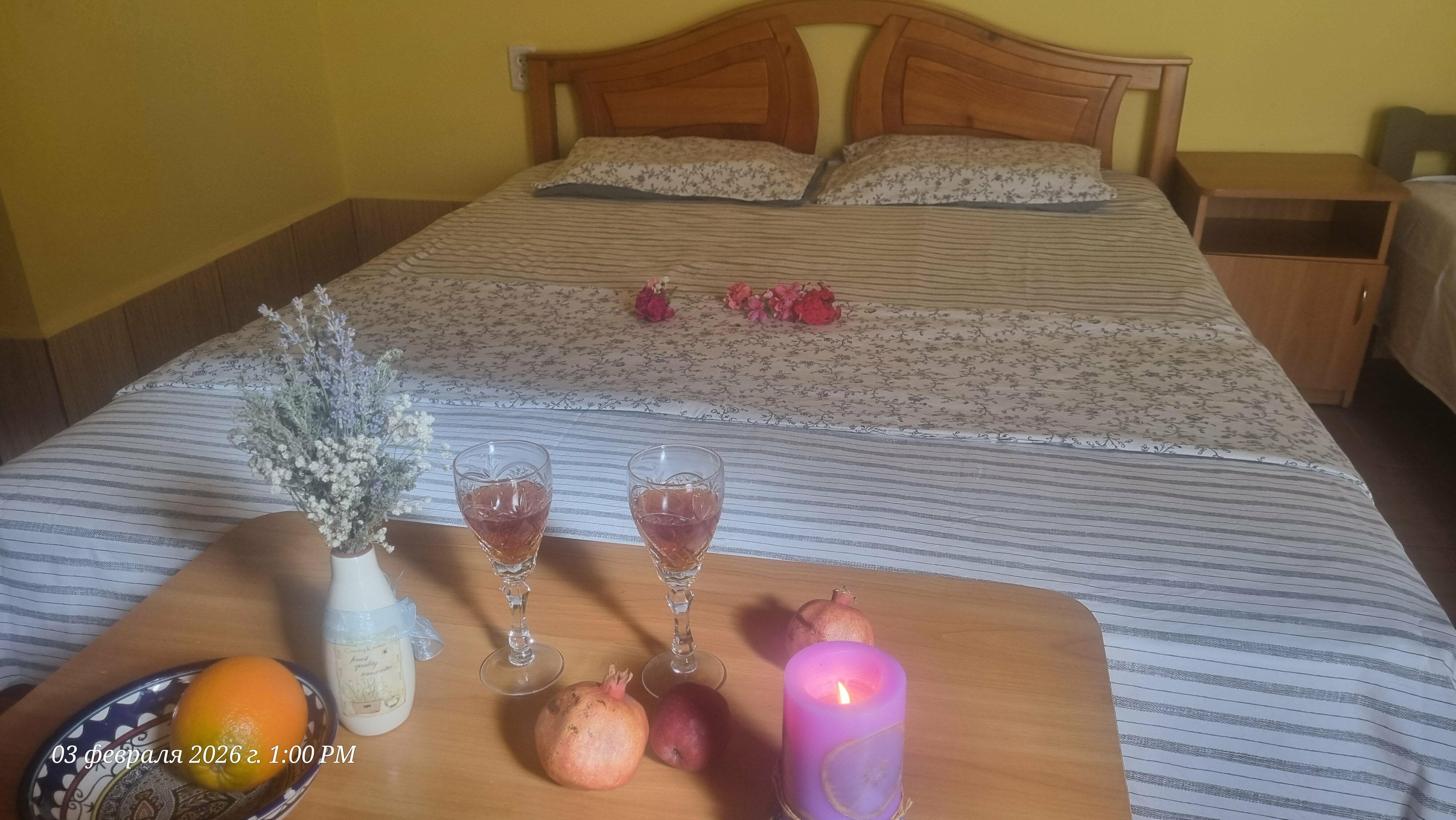 Апартаменты с 1 спальней