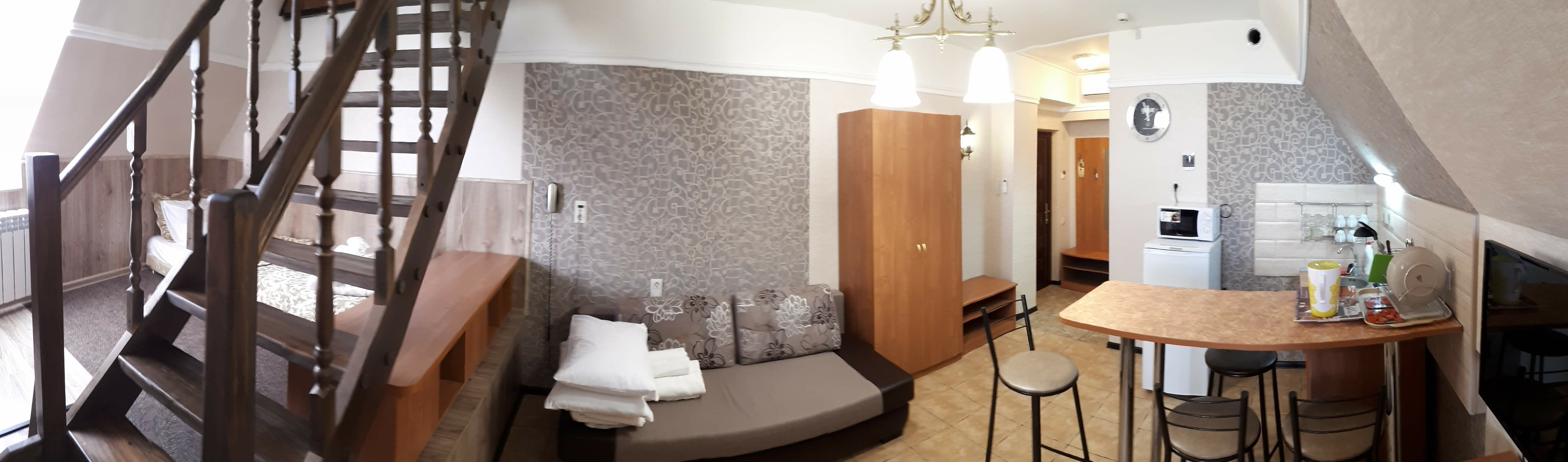 Двухуровневые апартаменты