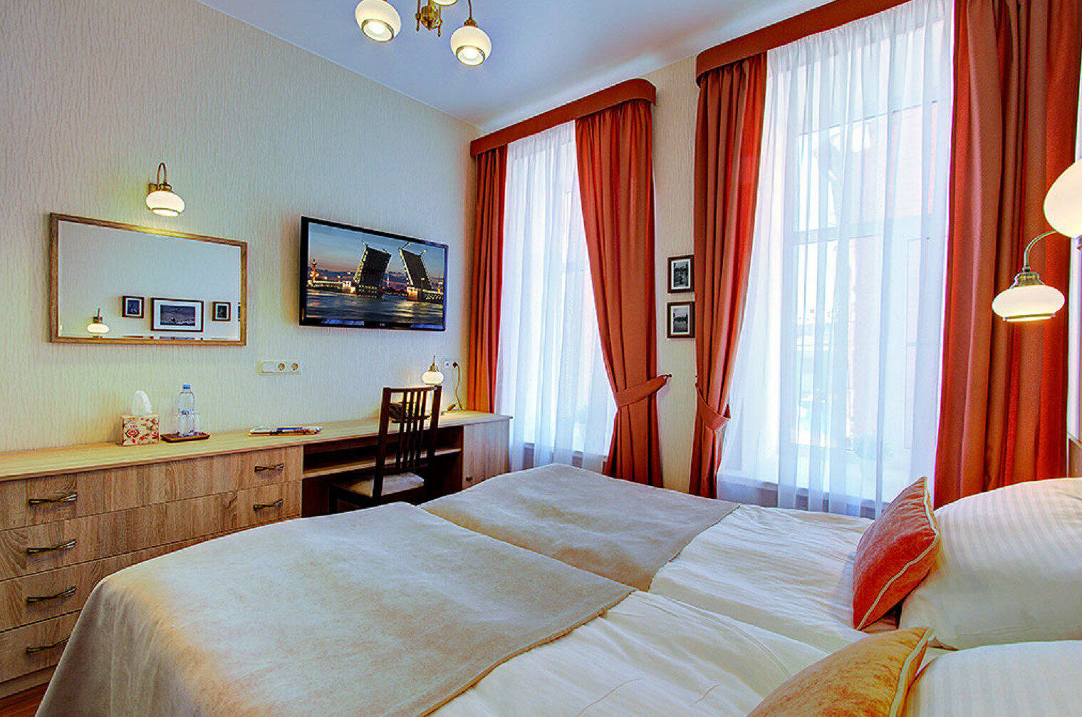 Двухместный номер с 2 отдельными кроватями