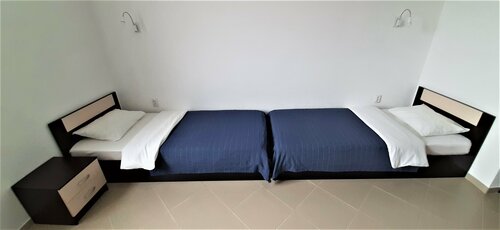 Двухместный номер с 2 отдельными кроватями, вид на море в Гостевой Дом Крафт
