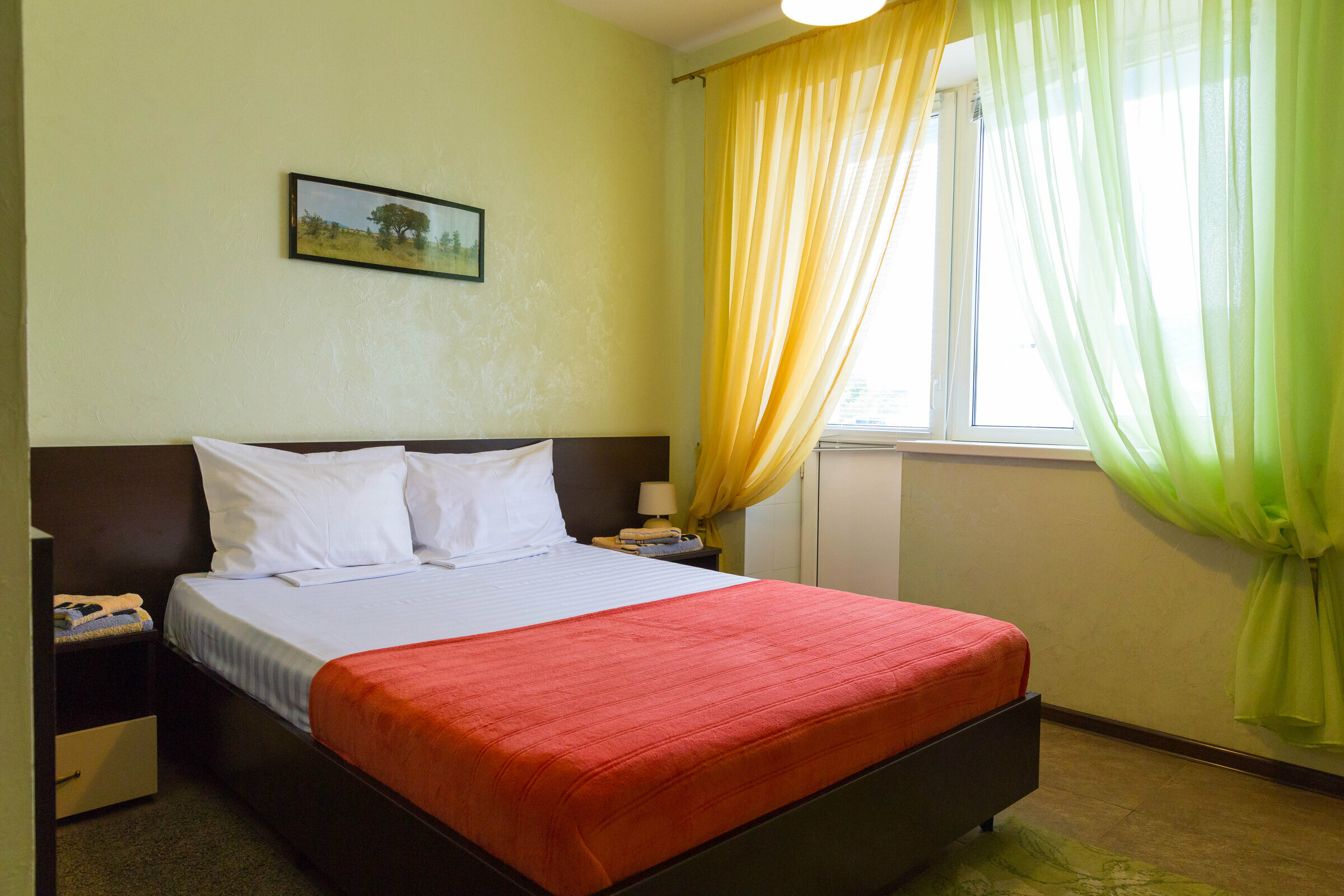 Стандартный двухместный номер с 1 кроватью или 2 отдельными кроватями и балконом