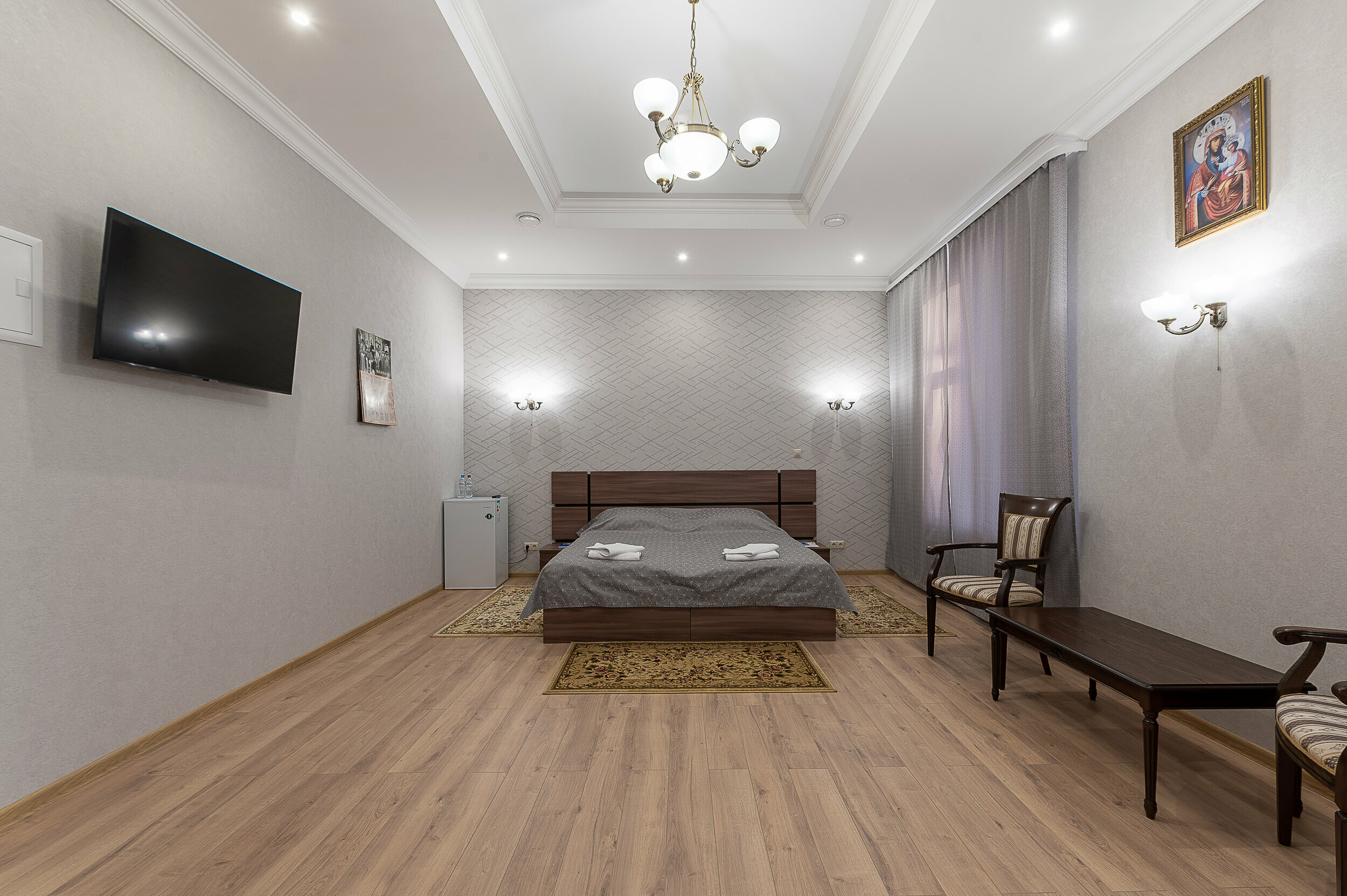 Просторный двухместный номер с 2 отдельными кроватями