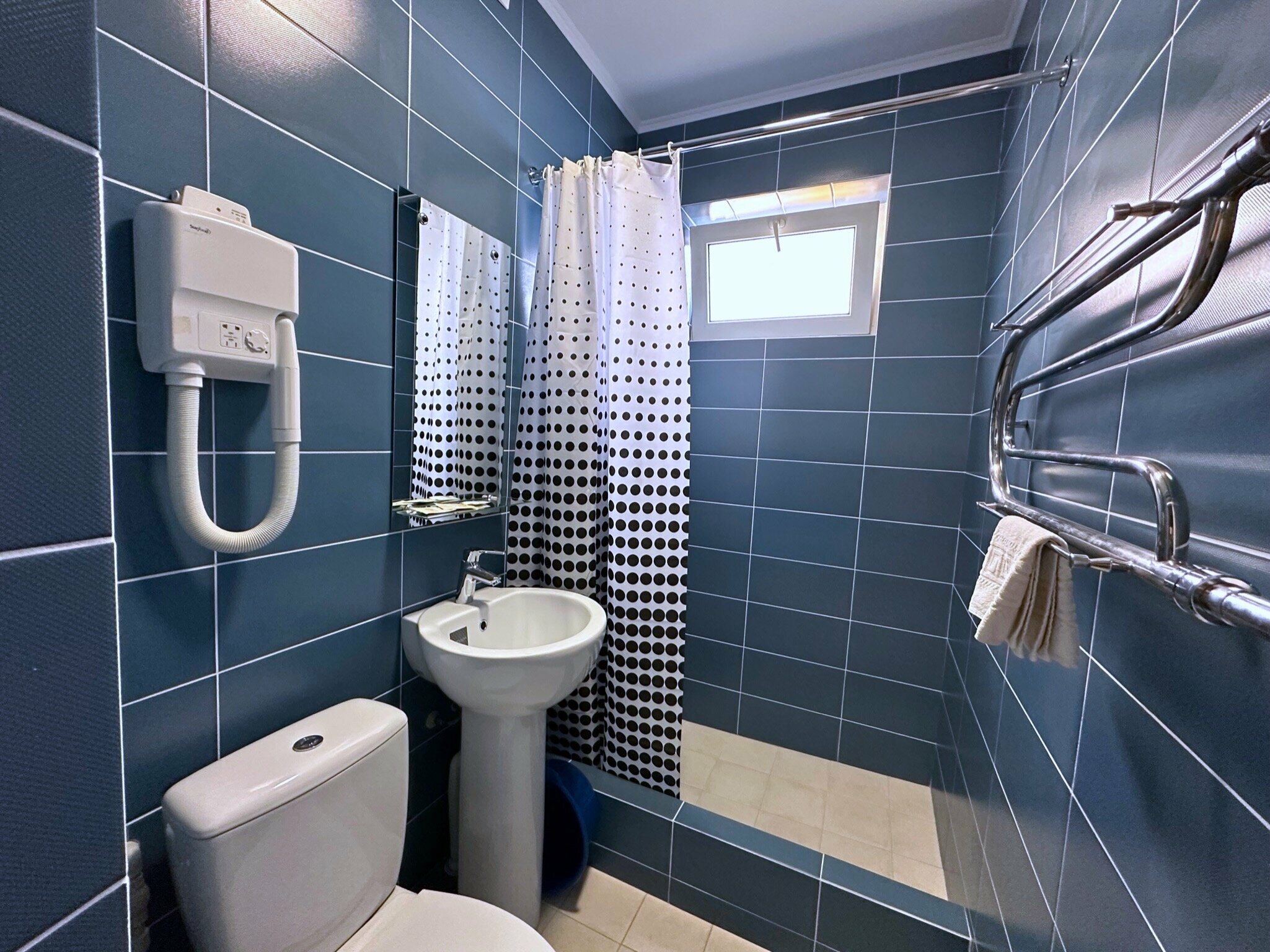 Двухместный номер с 1 кроватью и террасой