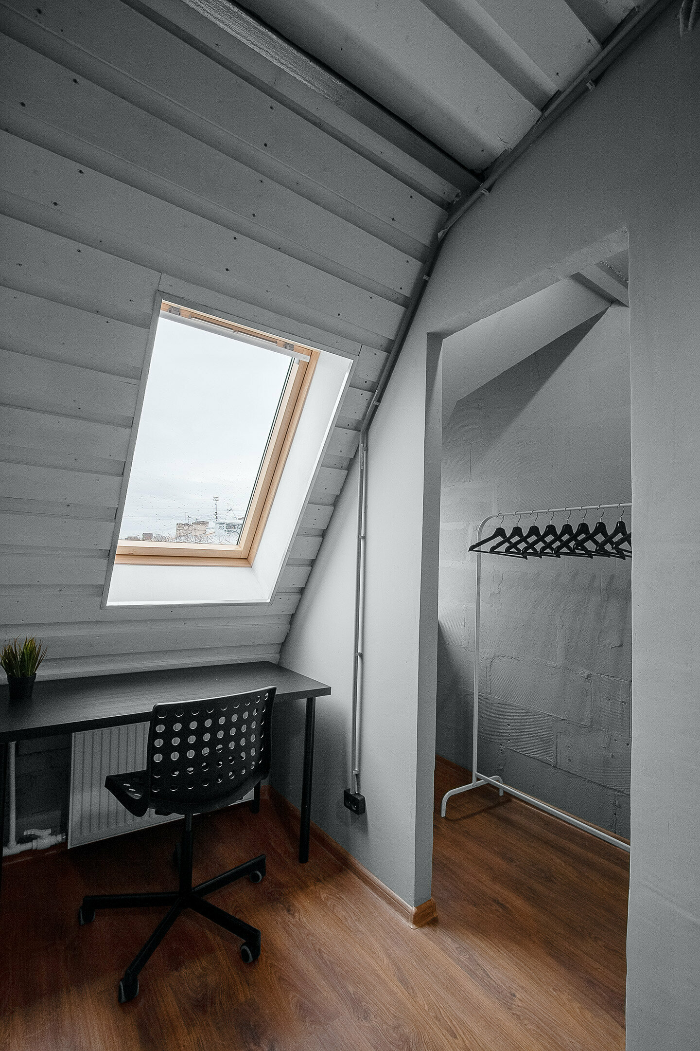 Двухместный номер с 1 кроватью и общей ванной комнатой