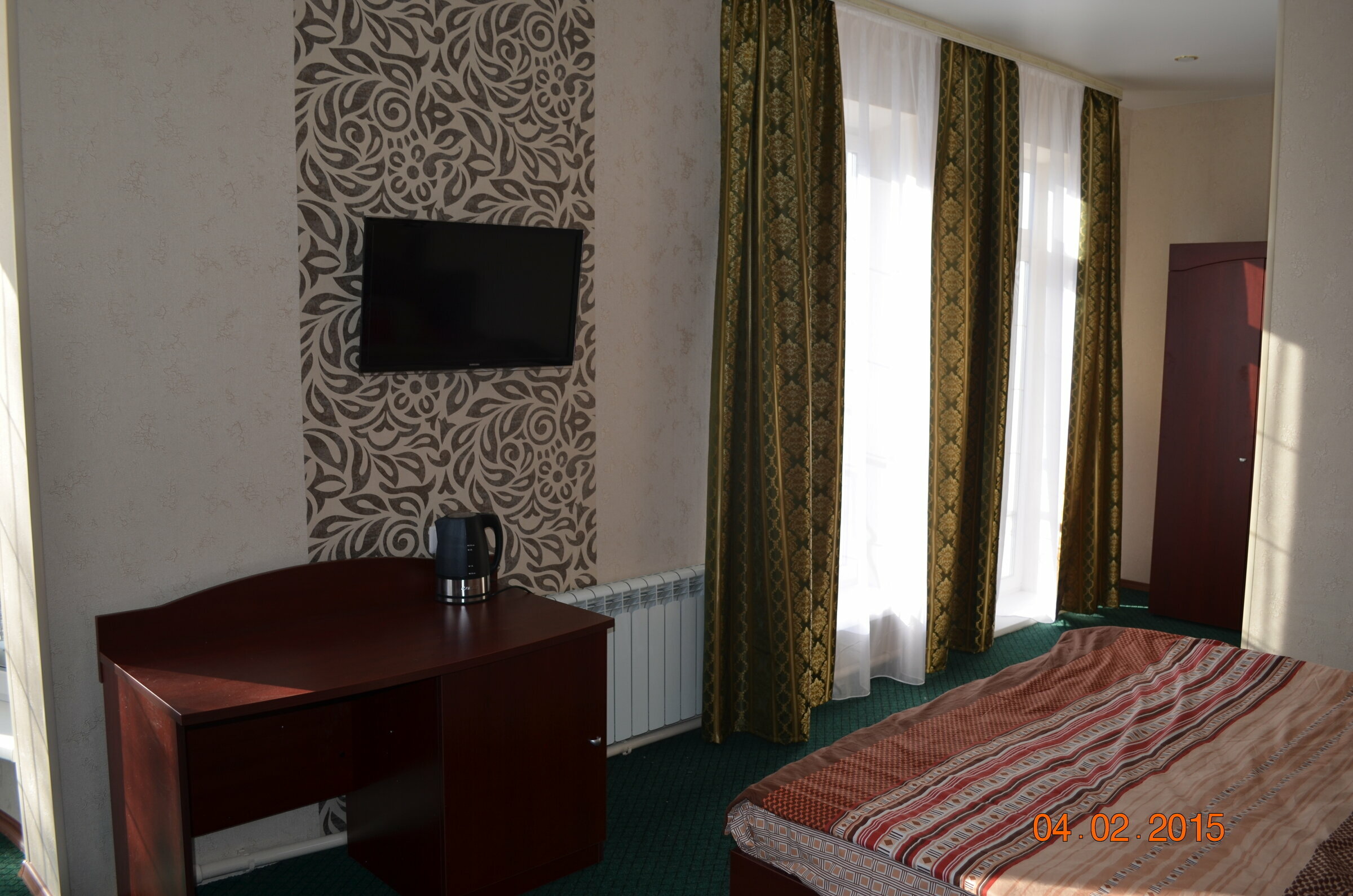 Четырехместный номер с видом на горы