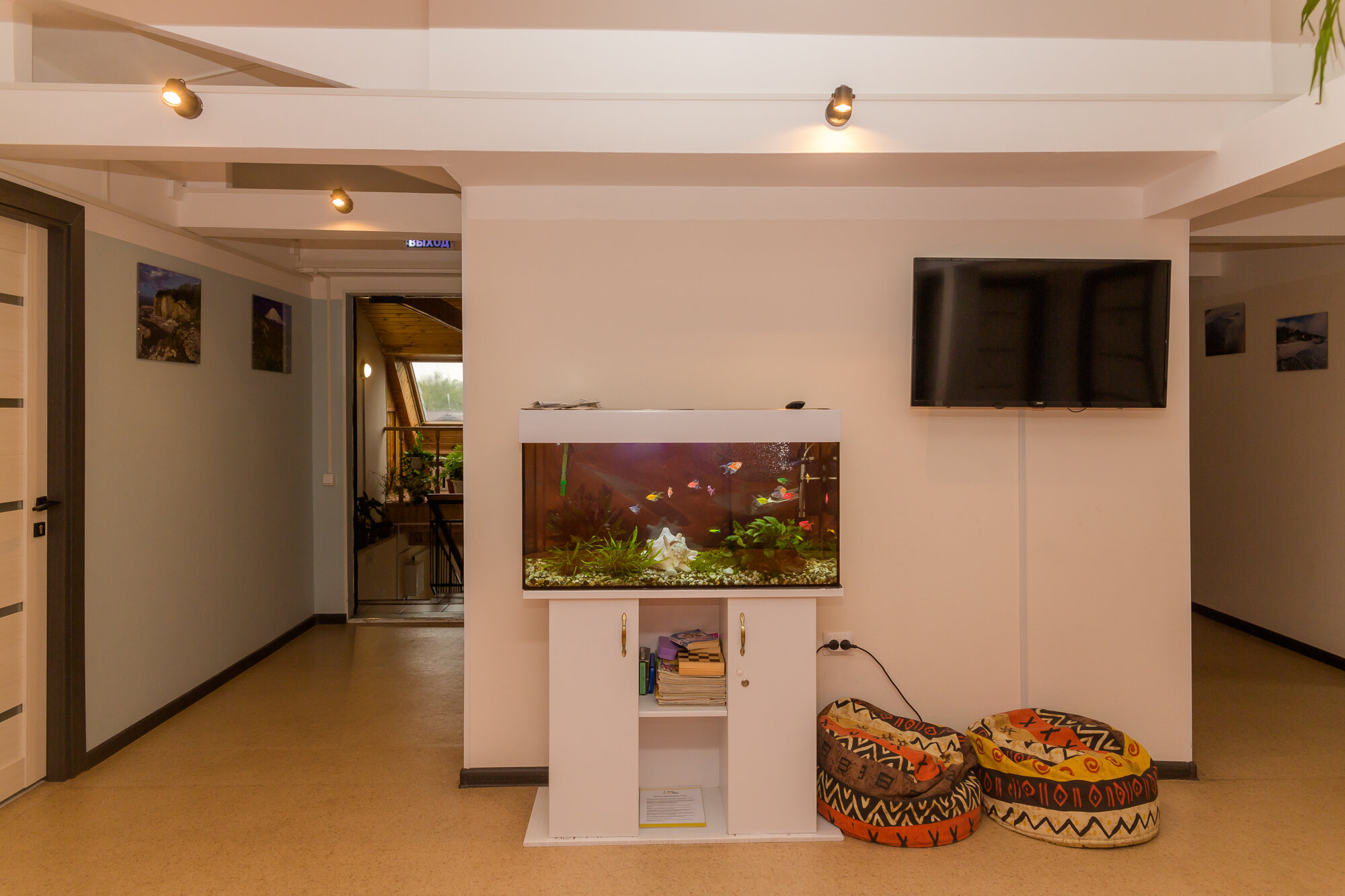 Двухместный номер с 1 кроватью и общей ванной комнатой