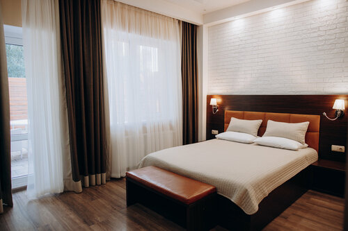 Двухместный номер с 1 кроватью и террасой